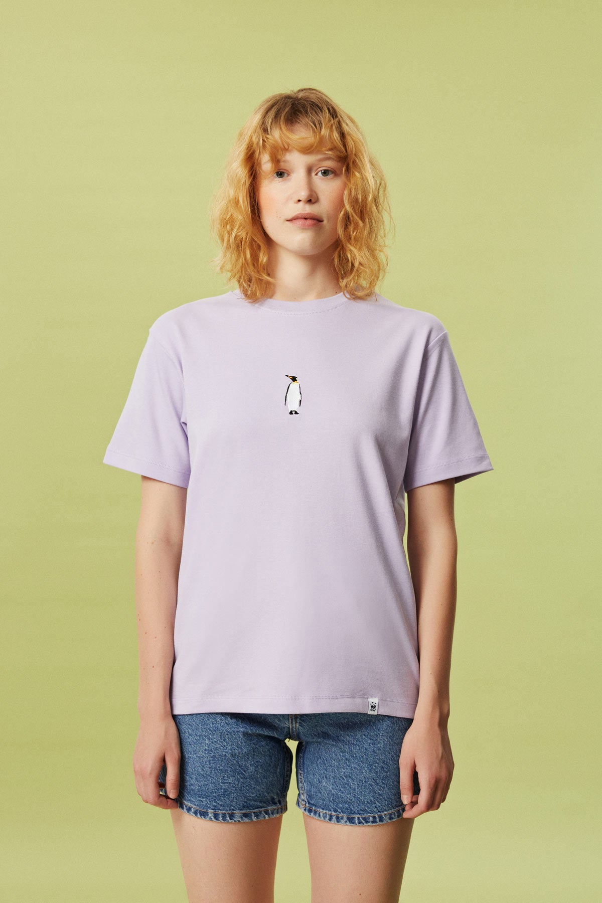 Emperor Penguin T-Shirt - Lilac