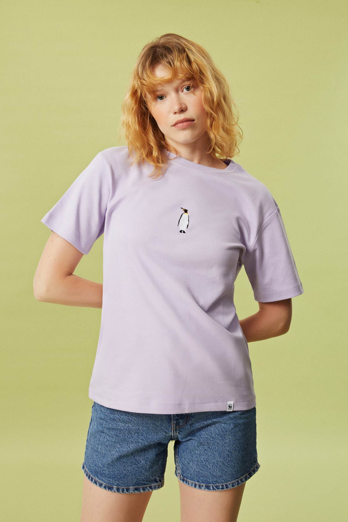 Emperor Penguin T-Shirt - Lilac