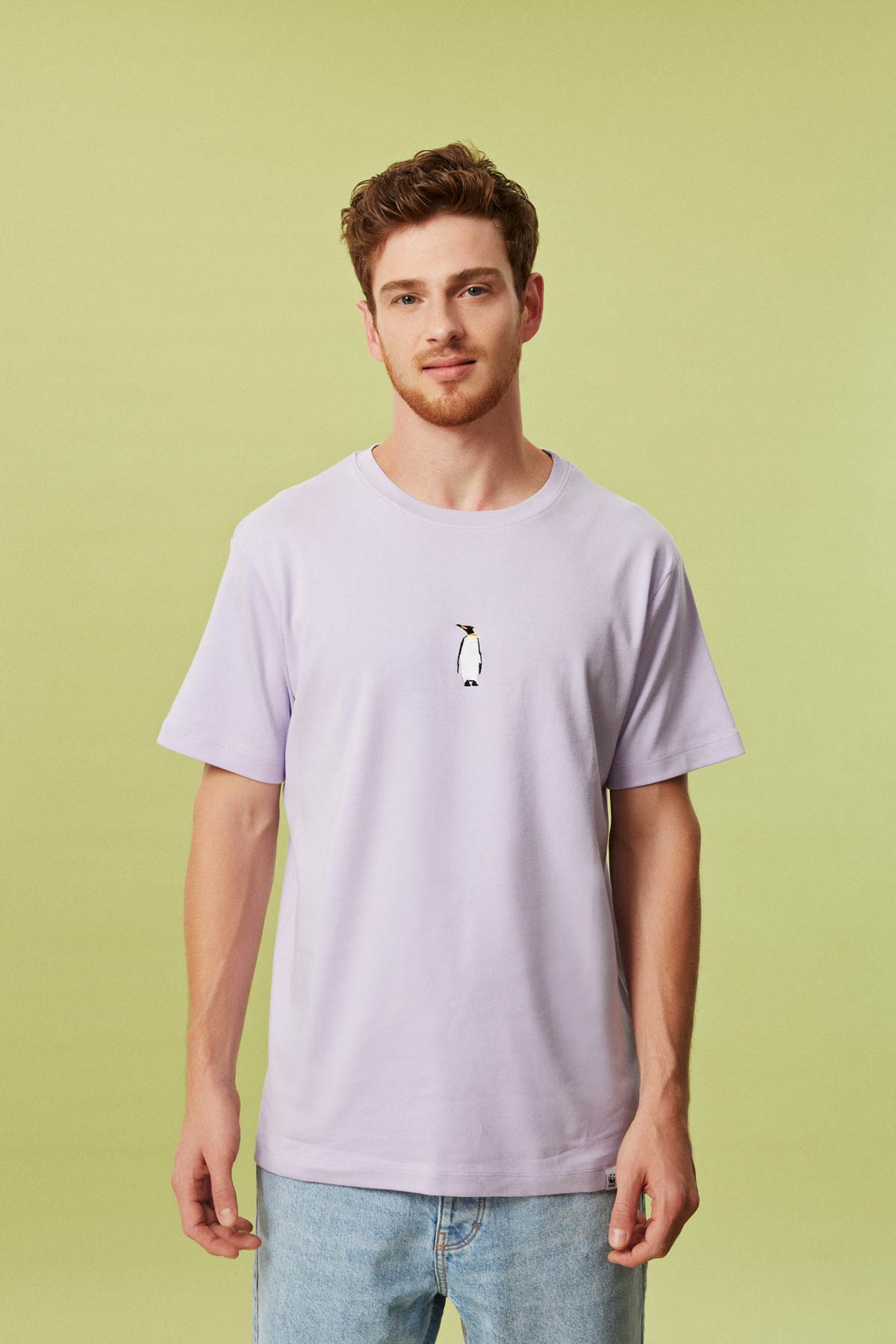 Emperor Penguin T-Shirt - Lilac
