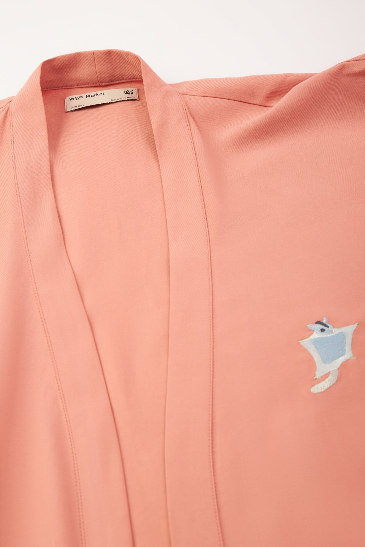 Sugar Glider Short Sleeve (TENCEL™) Kimono - Pink