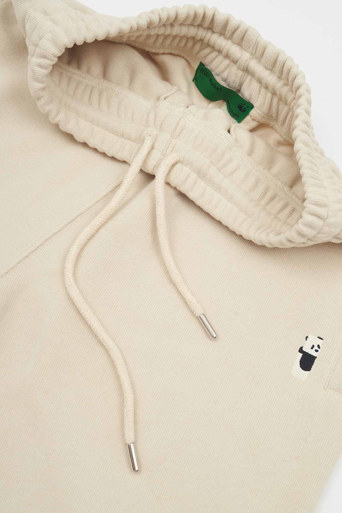 Panda Women's Sweatpants - Parchment Beige