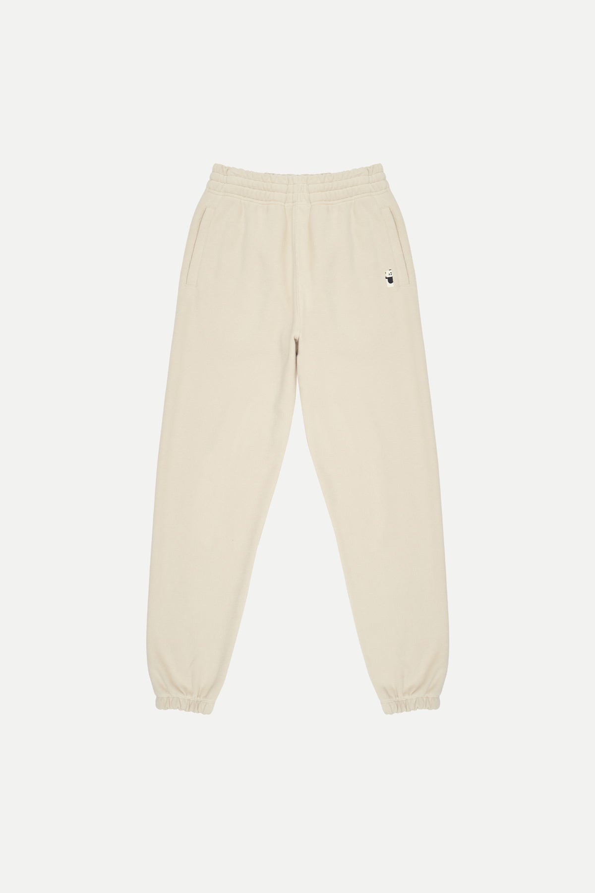 Panda Women's Sweatpants - Parchment Beige