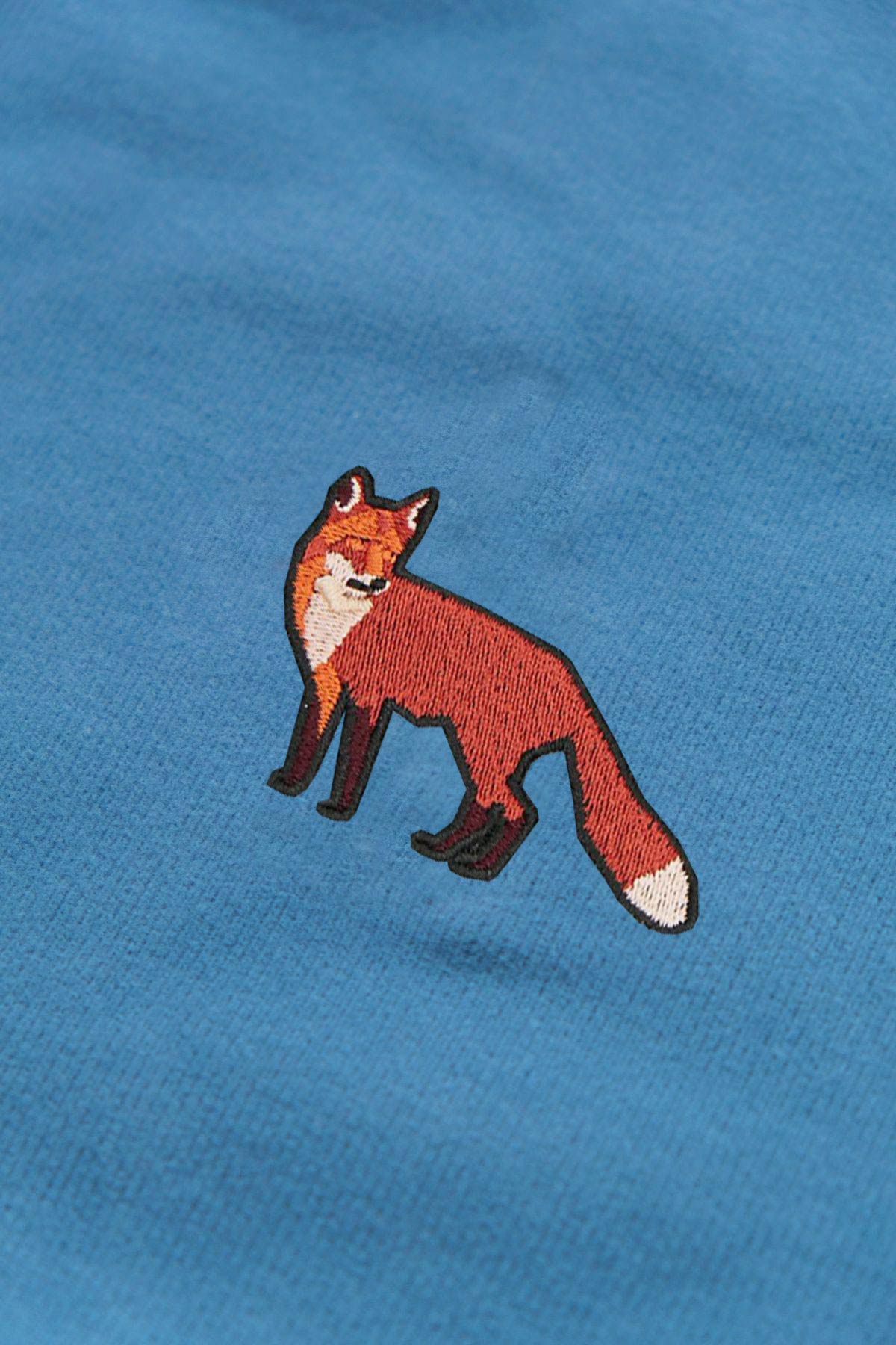 Red Fox Hoodie - Blue