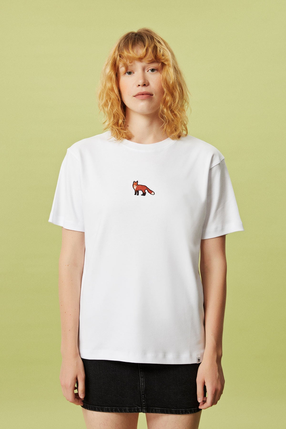 Red Fox T-Shirt - White
