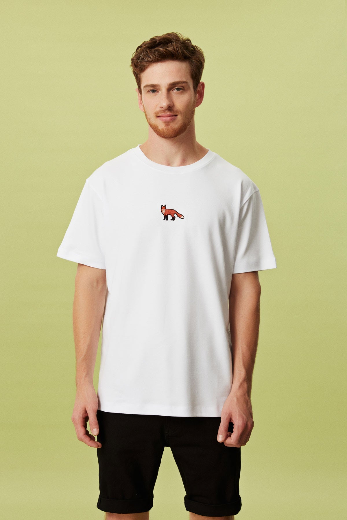 Red Fox T-Shirt - White