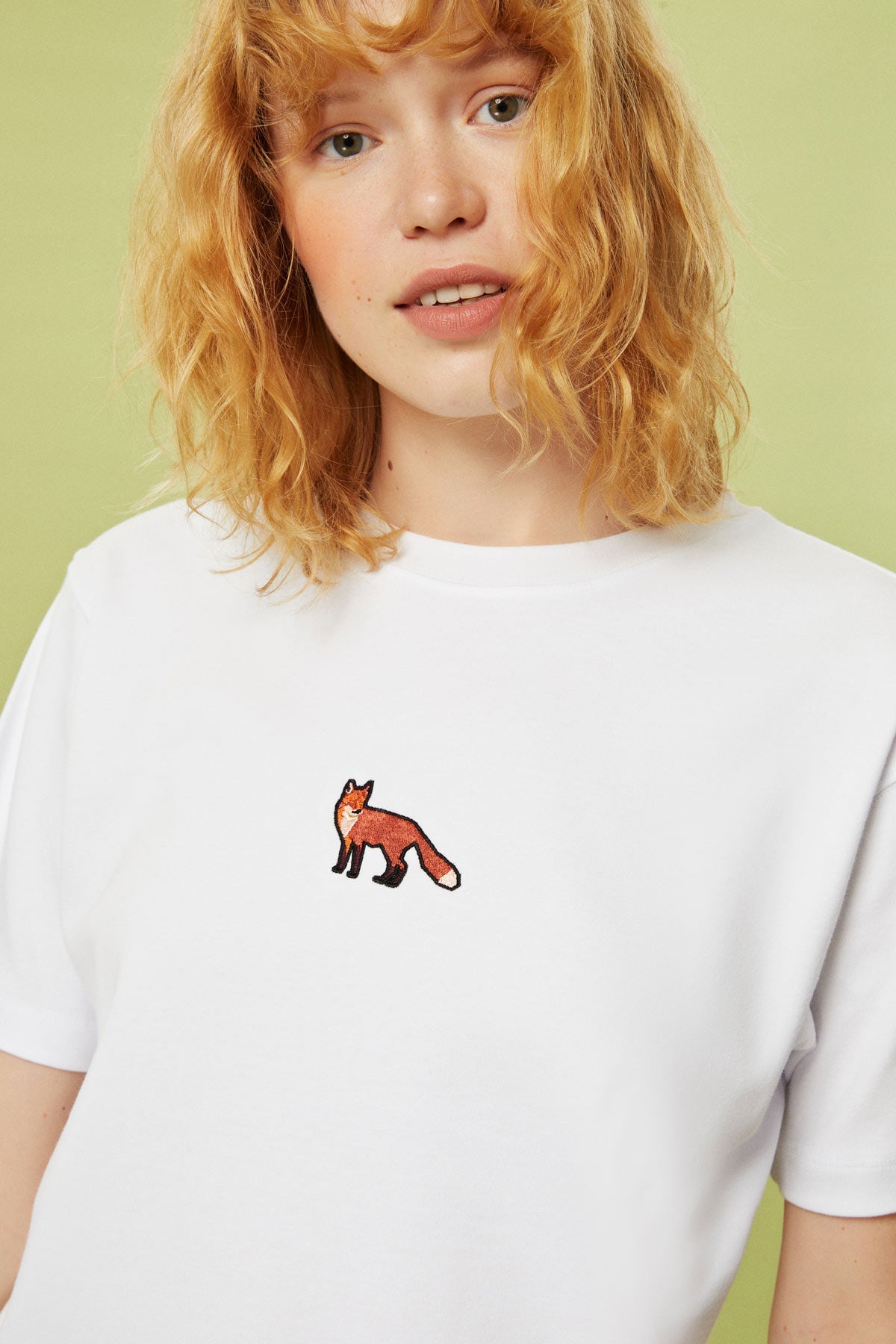 Red Fox T-Shirt - White