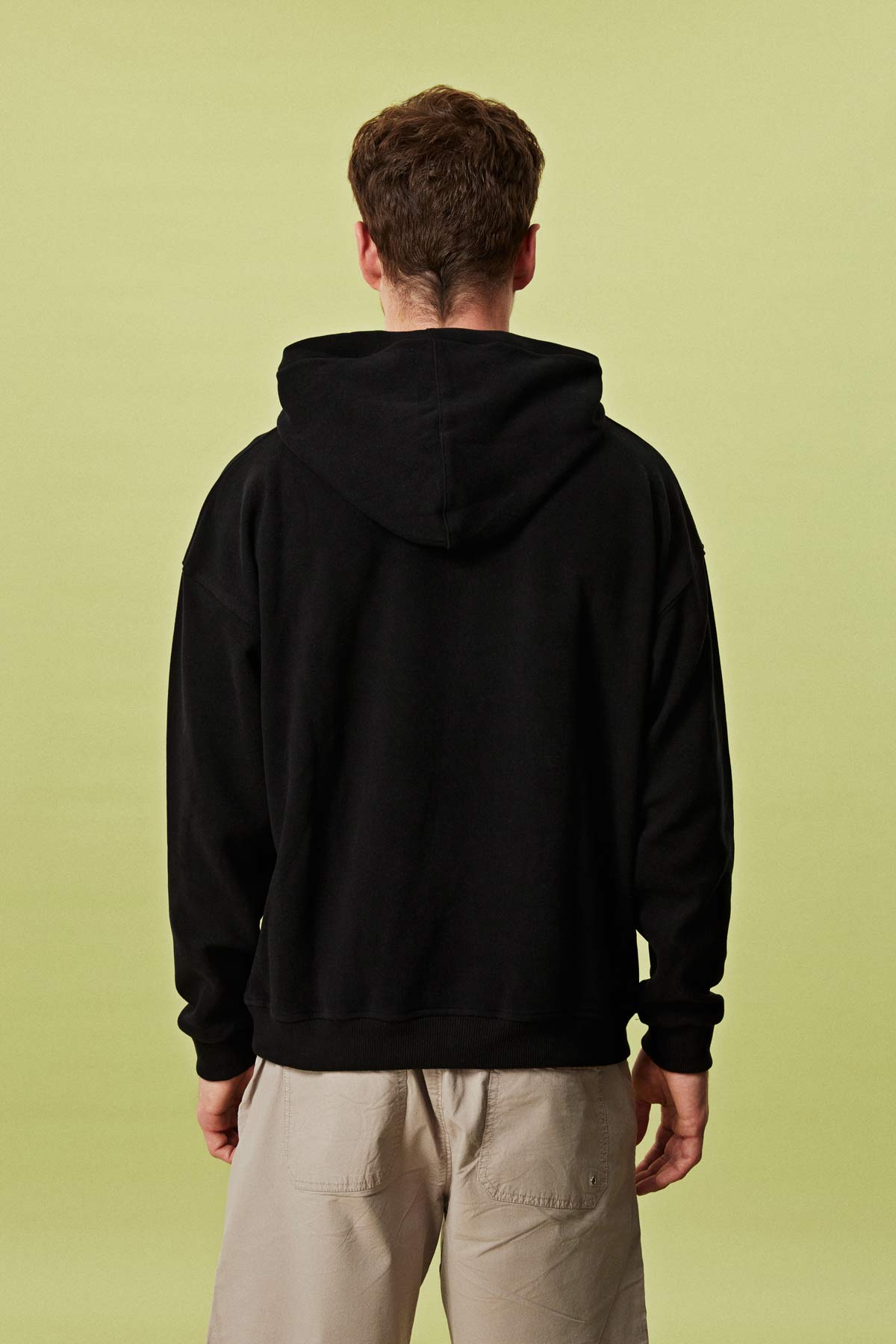 Red Fox Hoodie - Black