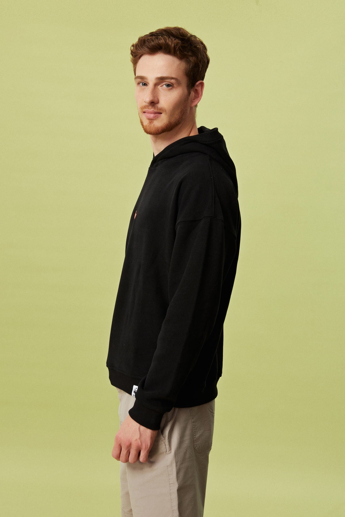 Red Fox Hoodie - Black