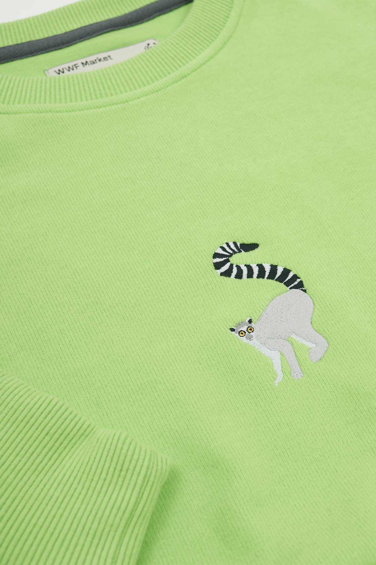 Lemur Sweatshirt - Lime