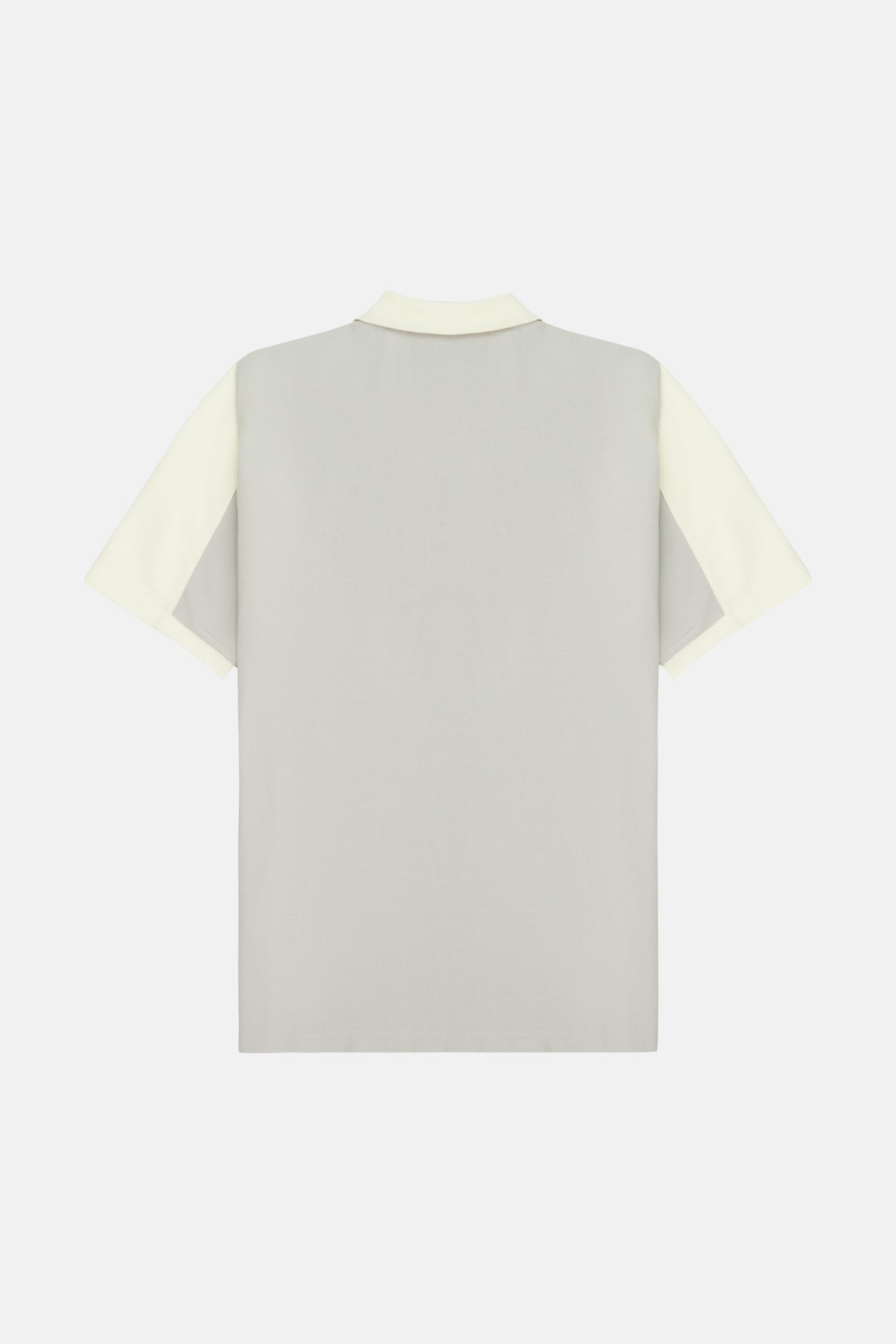 Koala Colorblock Polo T-Shirt - Gray
