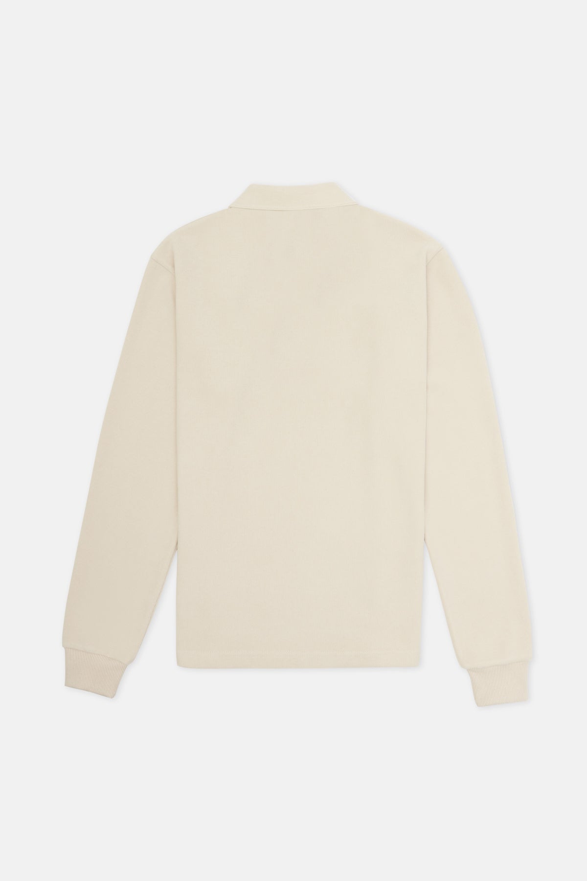 Elephant Polo Neck Sweatshirt - Parchment Beige