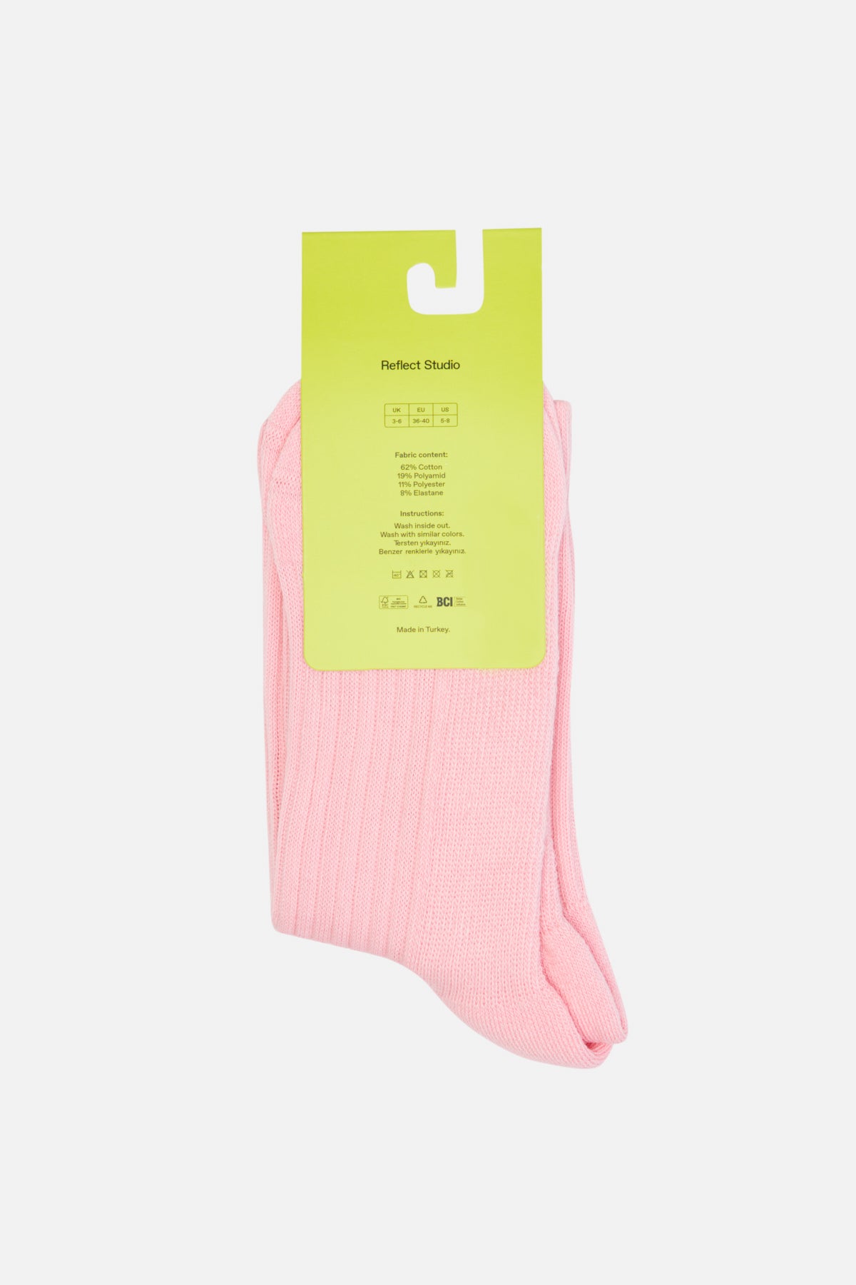 Sugar Glider Towel Socks - Pink