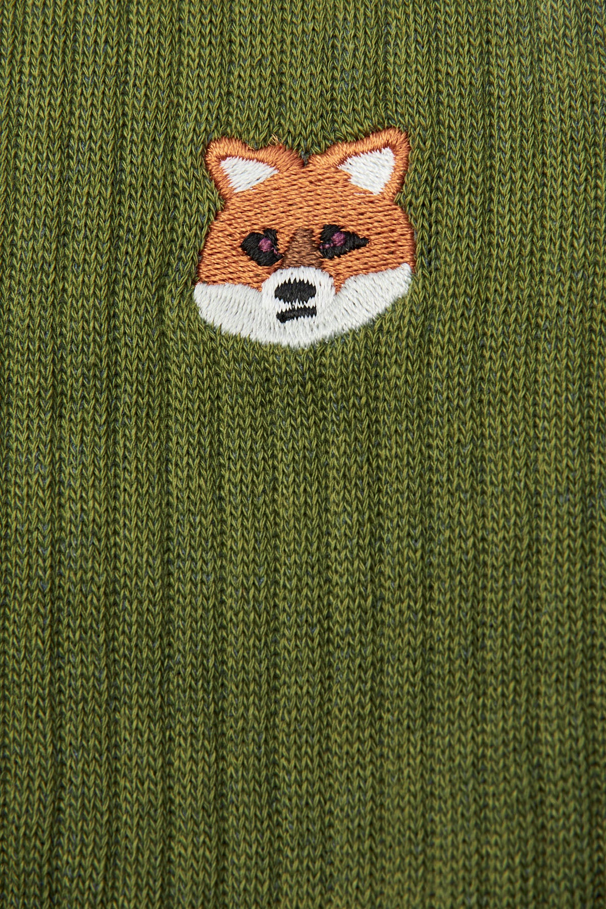 Red Fox Towel Socks - Khaki