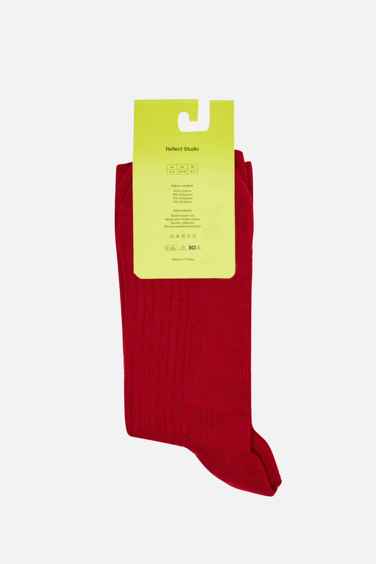 Fungi Towel Socks - Red