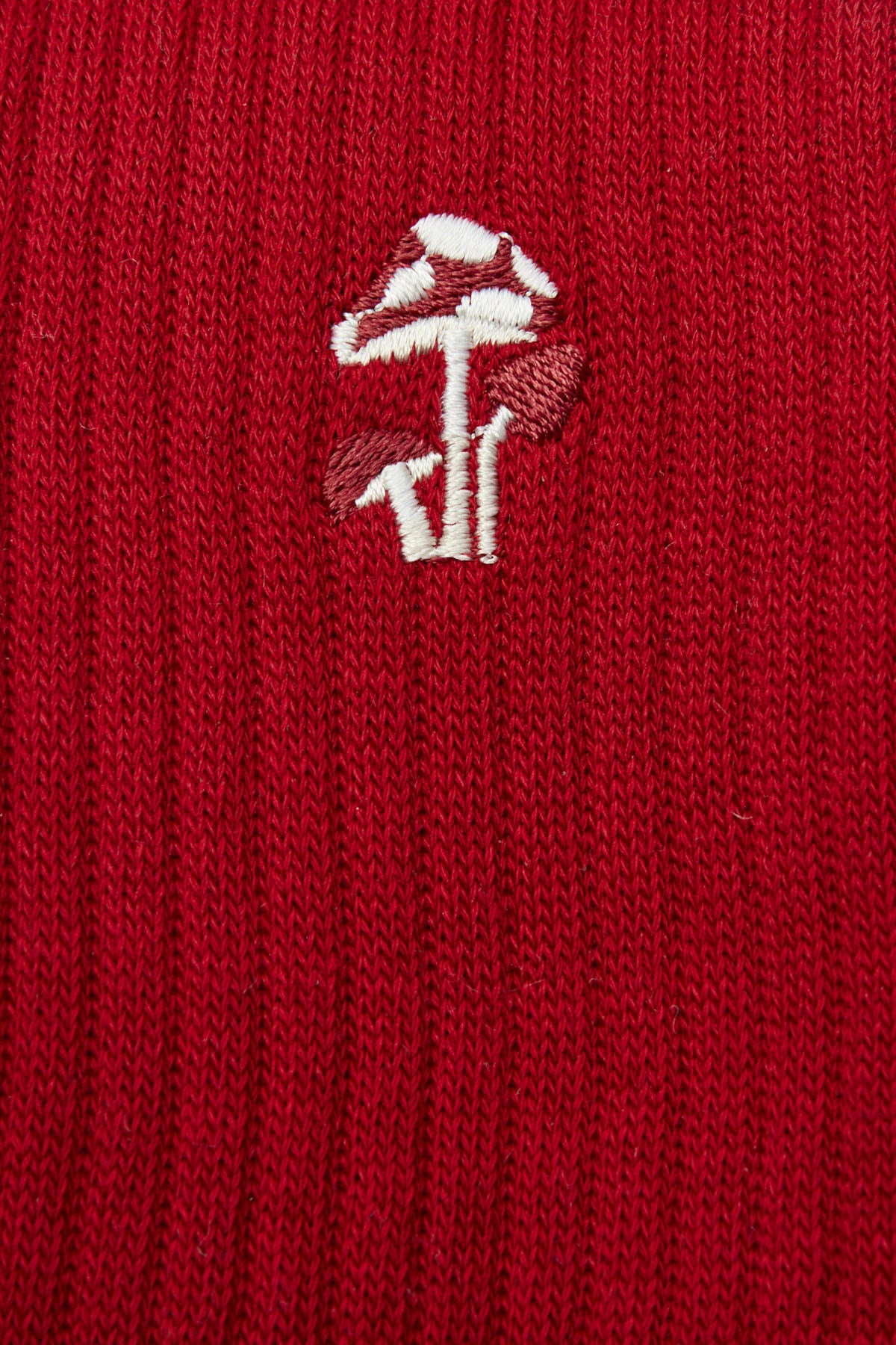 Fungi Towel Socks - Red