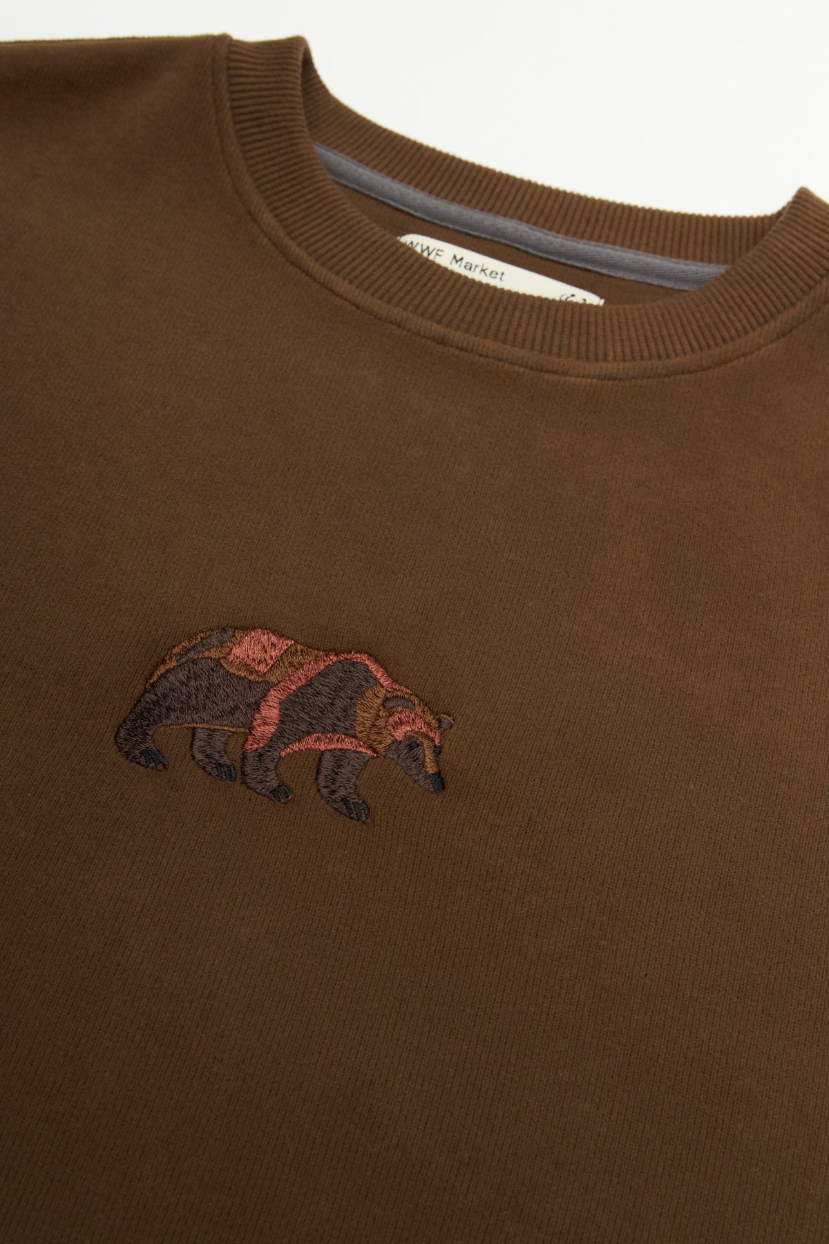 Grizzly Bear Sweatshirt - Brown