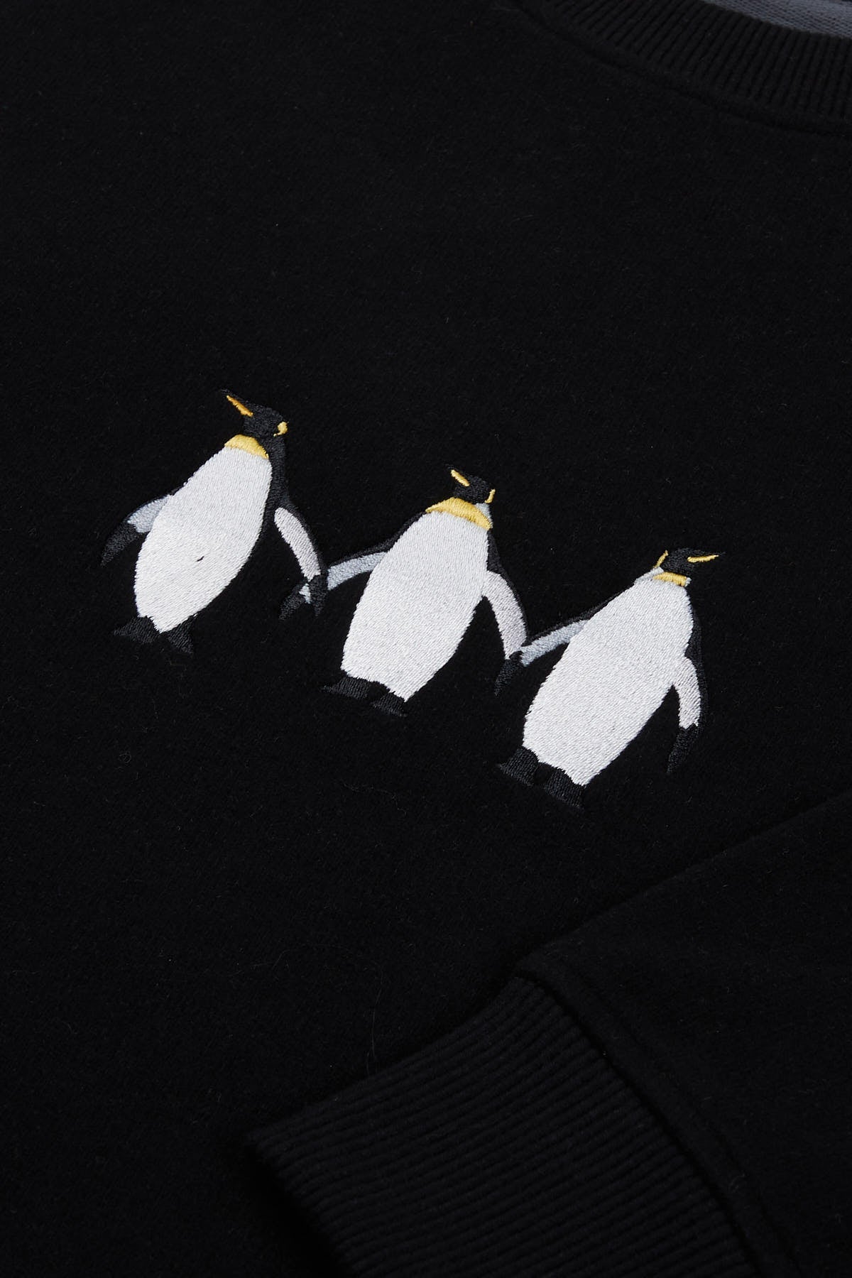 3 Penguin Sweatshirt - Black