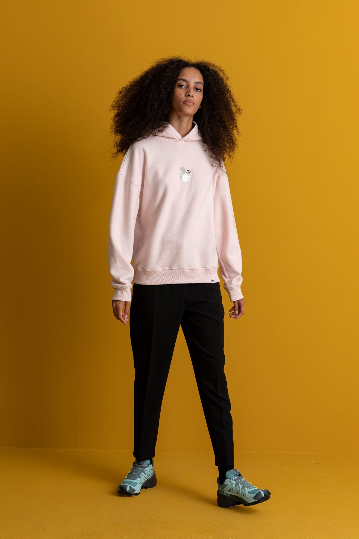 Sugar Glider Hoodie - Light Pink