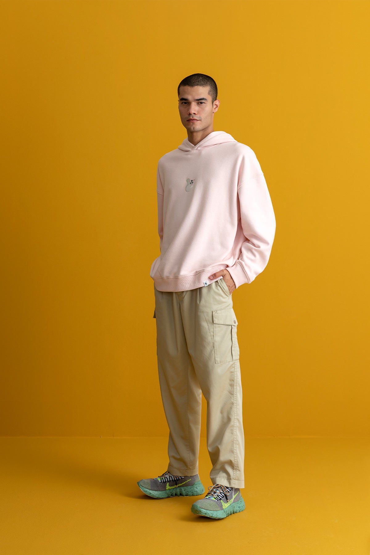 Sugar Glider Hoodie - Light Pink