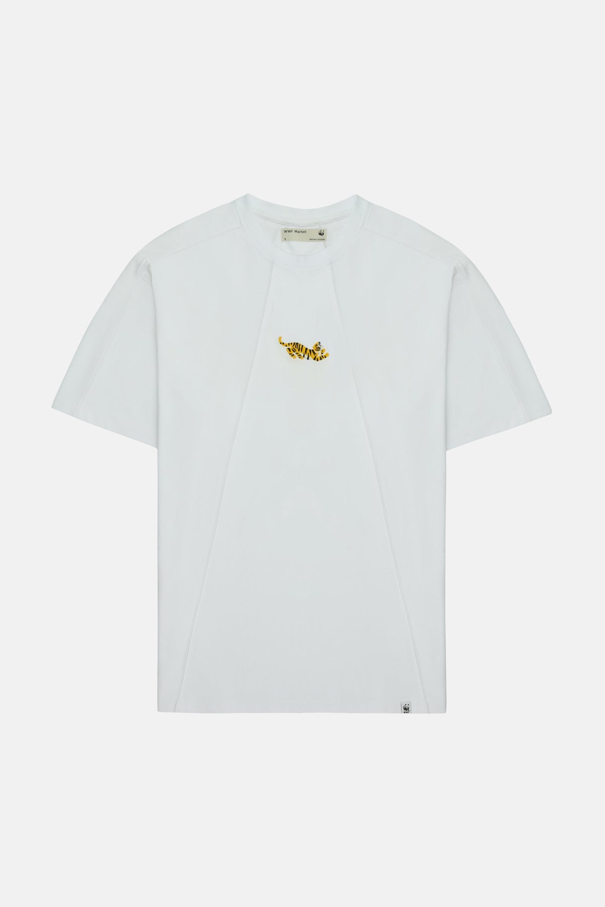 Tiger Oversize Premium T-Shirt - White