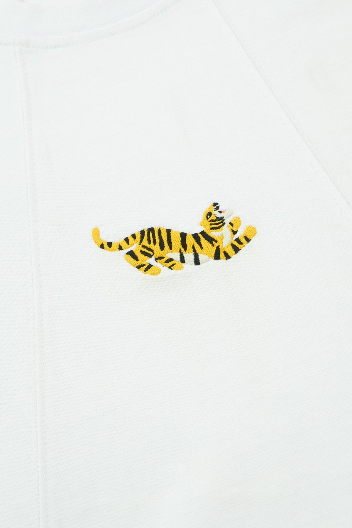 Tiger Oversize Premium T-Shirt - White