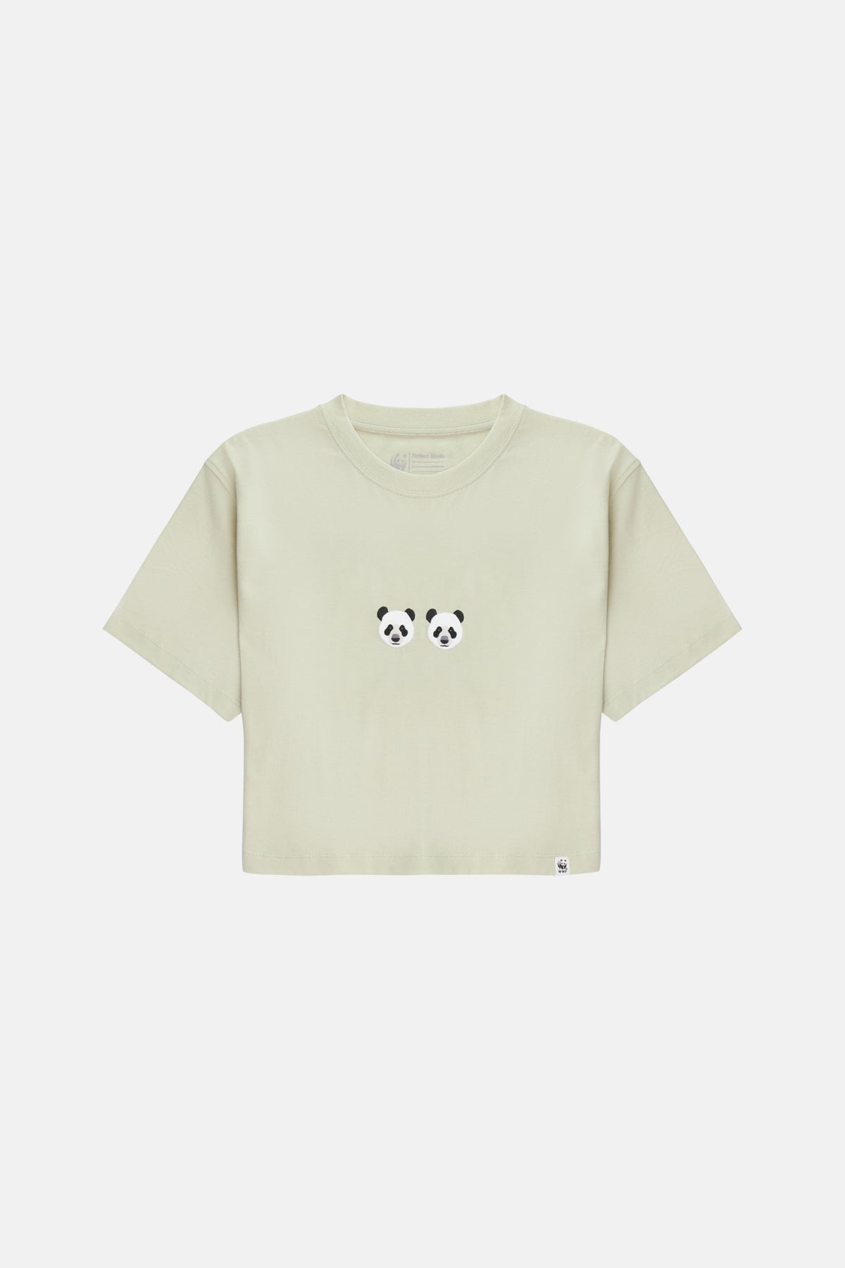 Chi & Chi Crop T-shirt - Mint Green