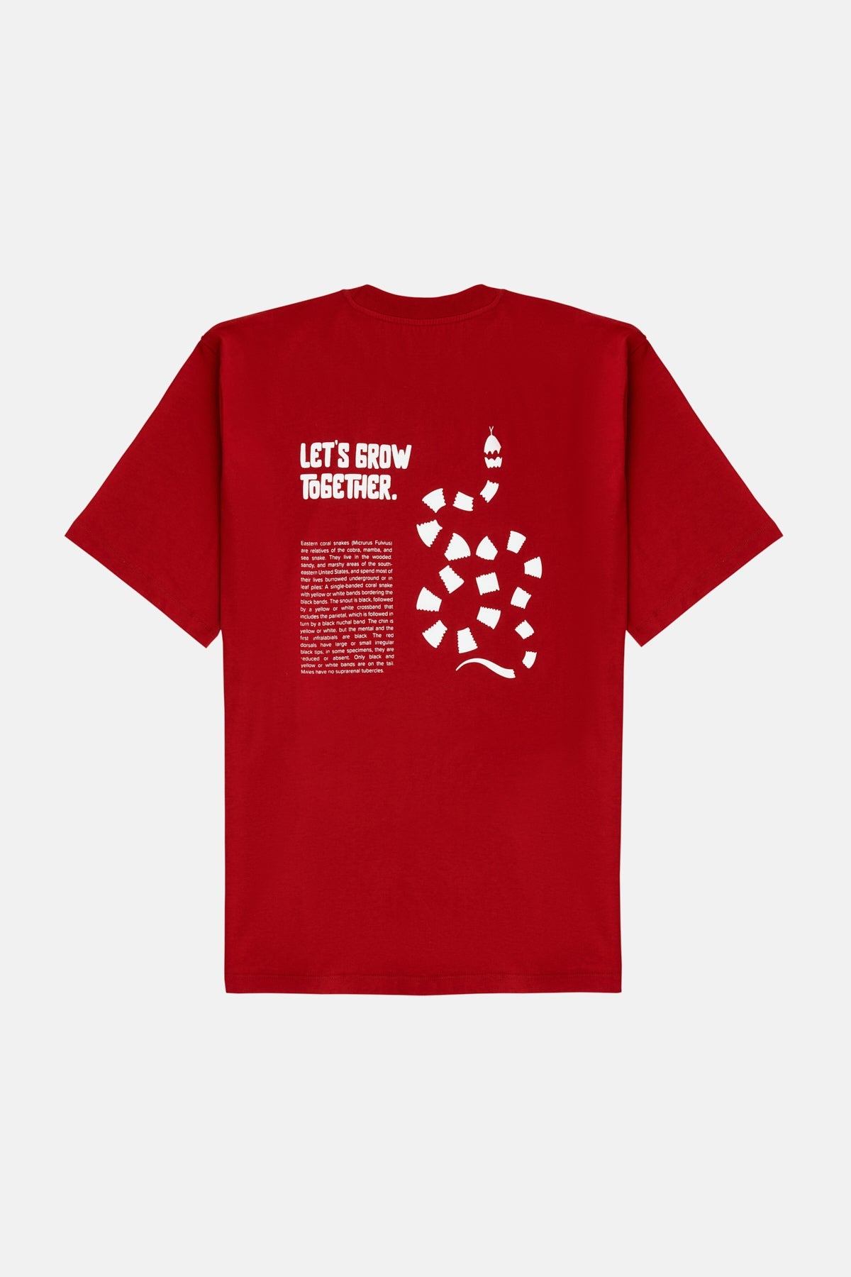 Grow Oversize T-Shirt - Red