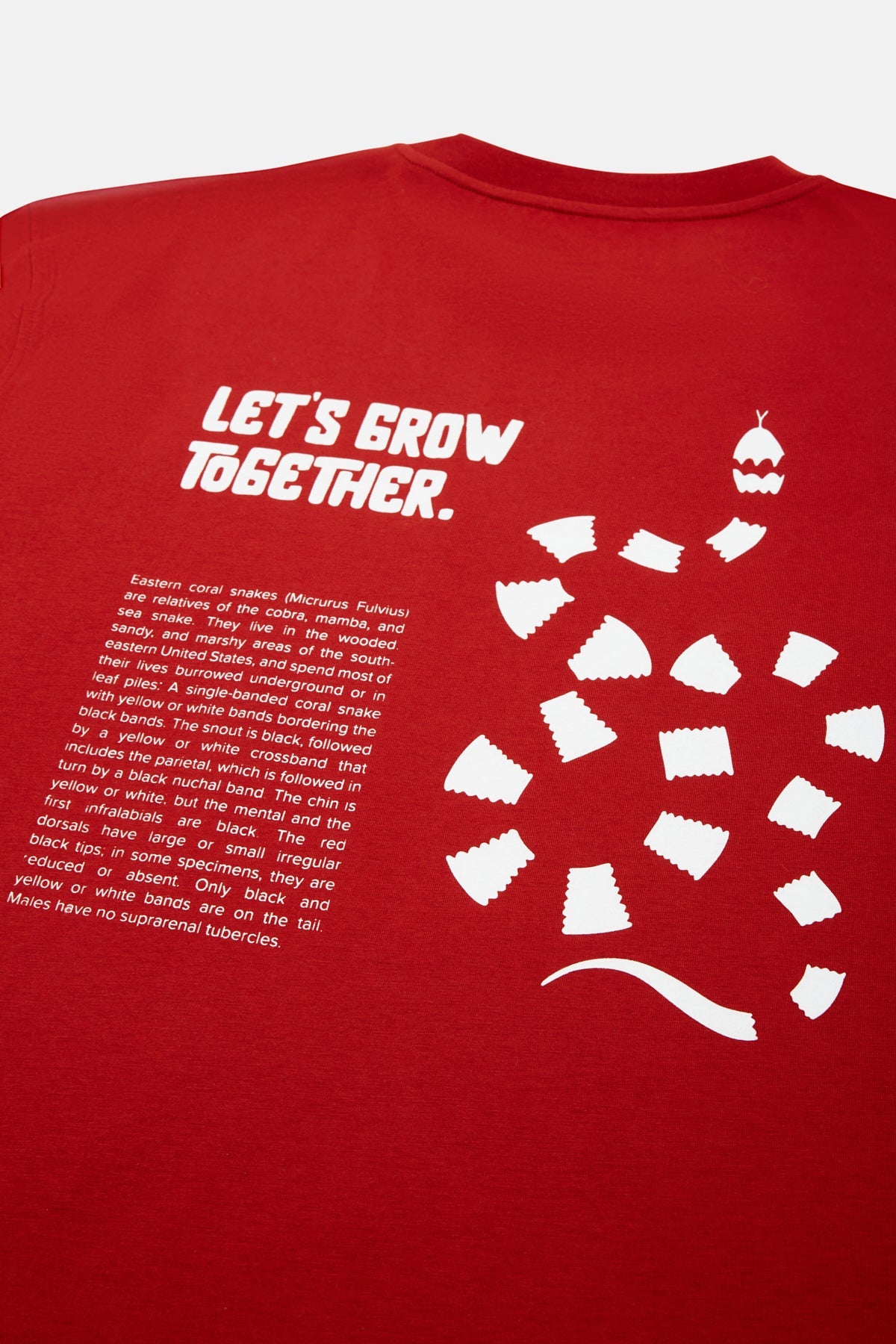 Grow Oversize T-Shirt - Red