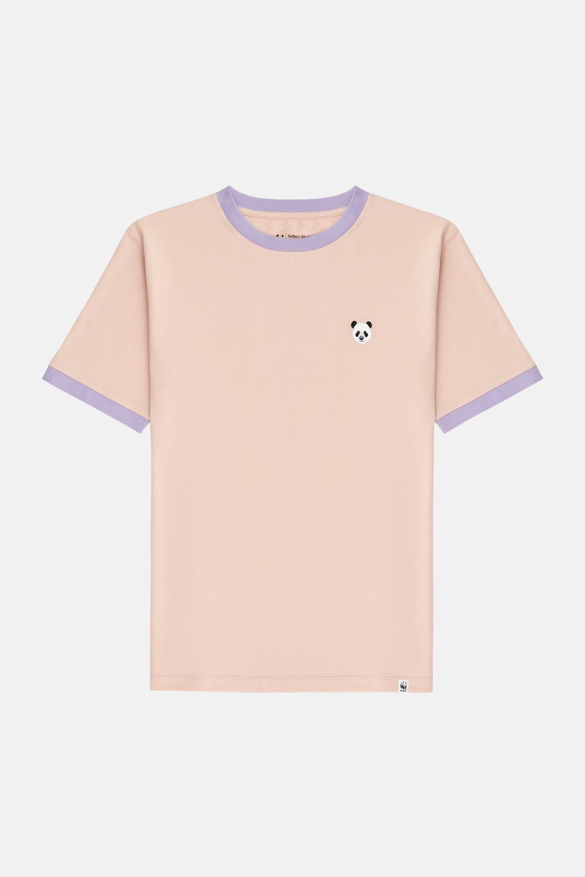 Panda T-Shirt - Salmon Pink