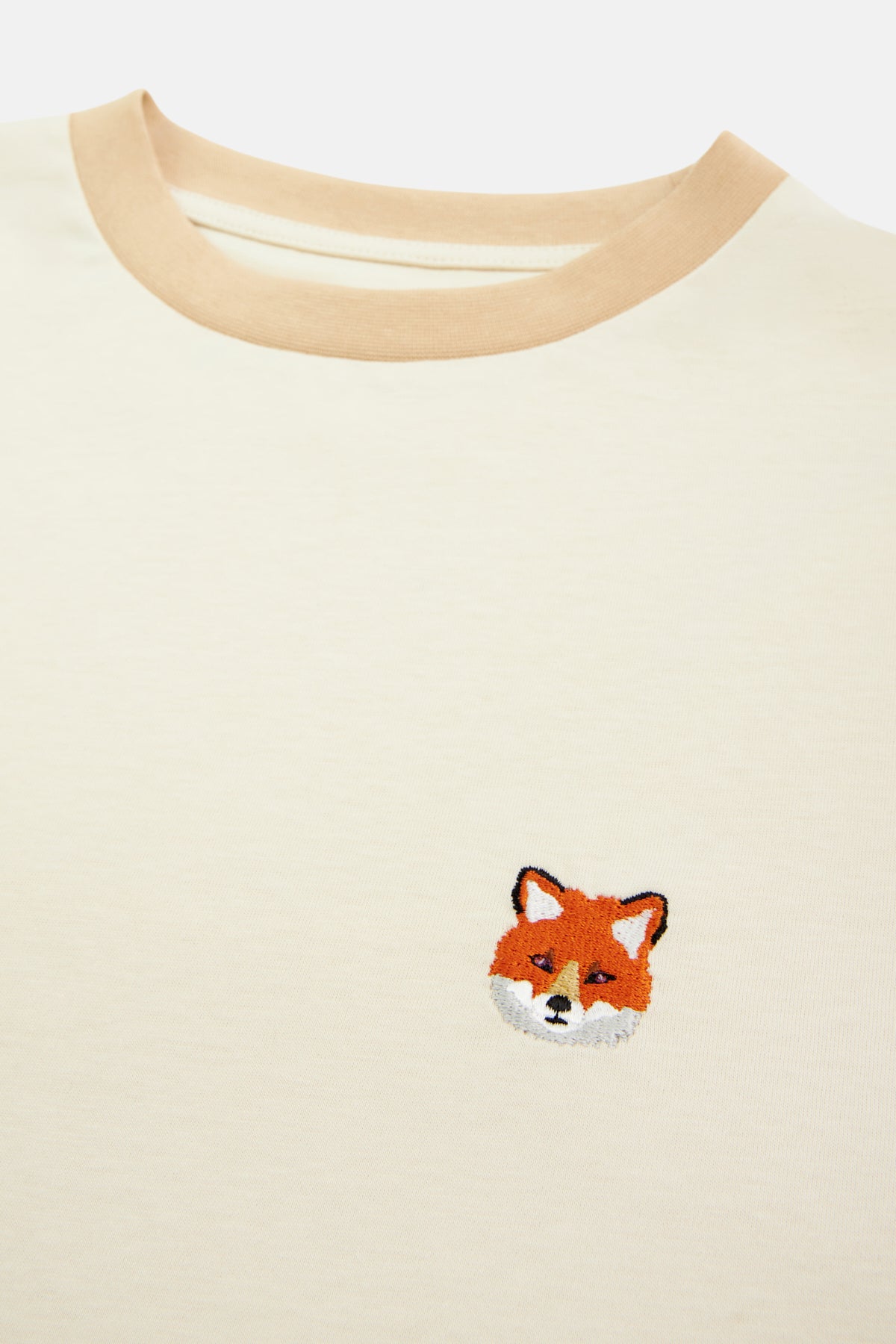 Red Fox T-Shirt - Parchment Beige
