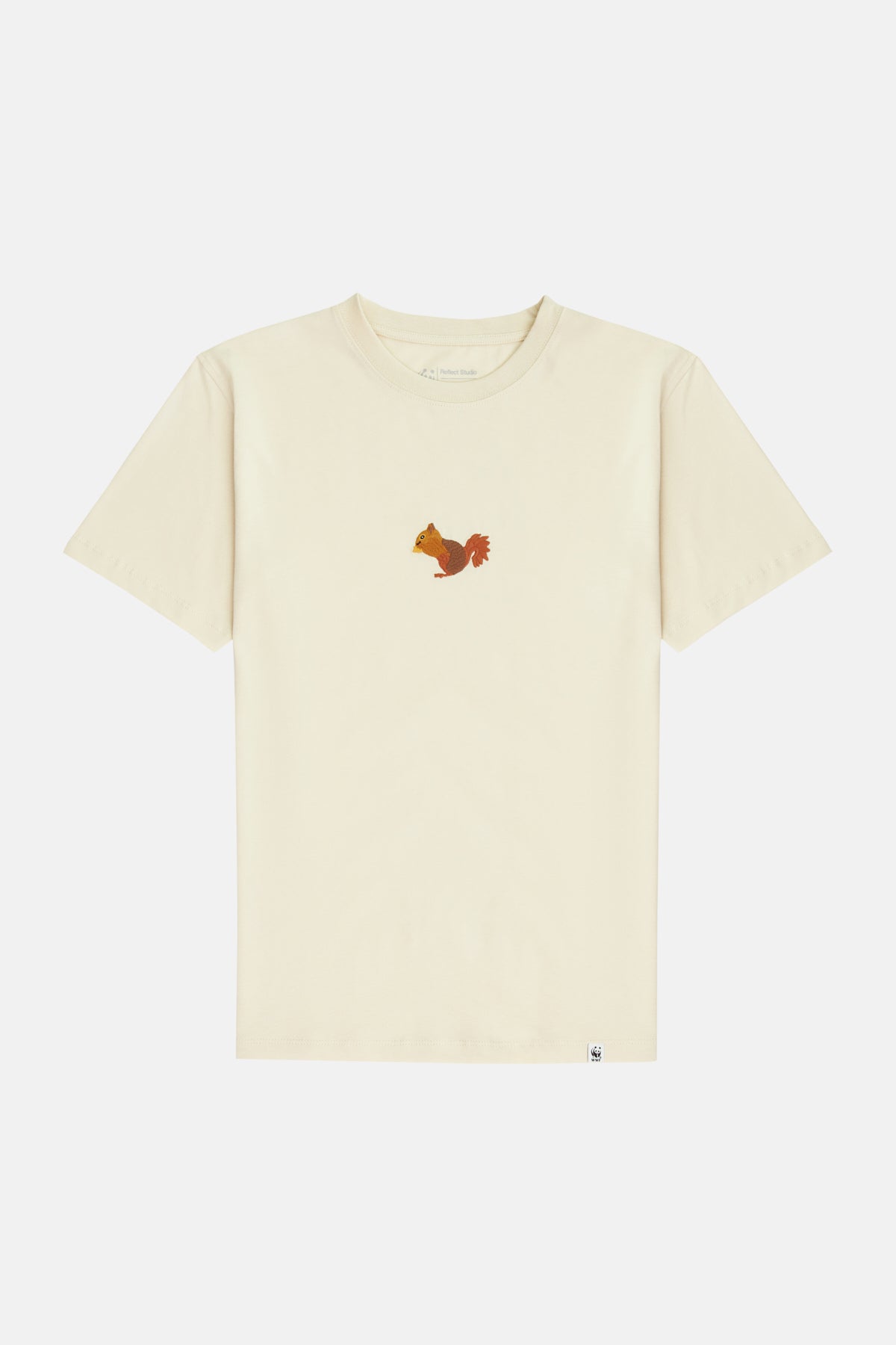 Squirrel T-shirt - Parchment Beige