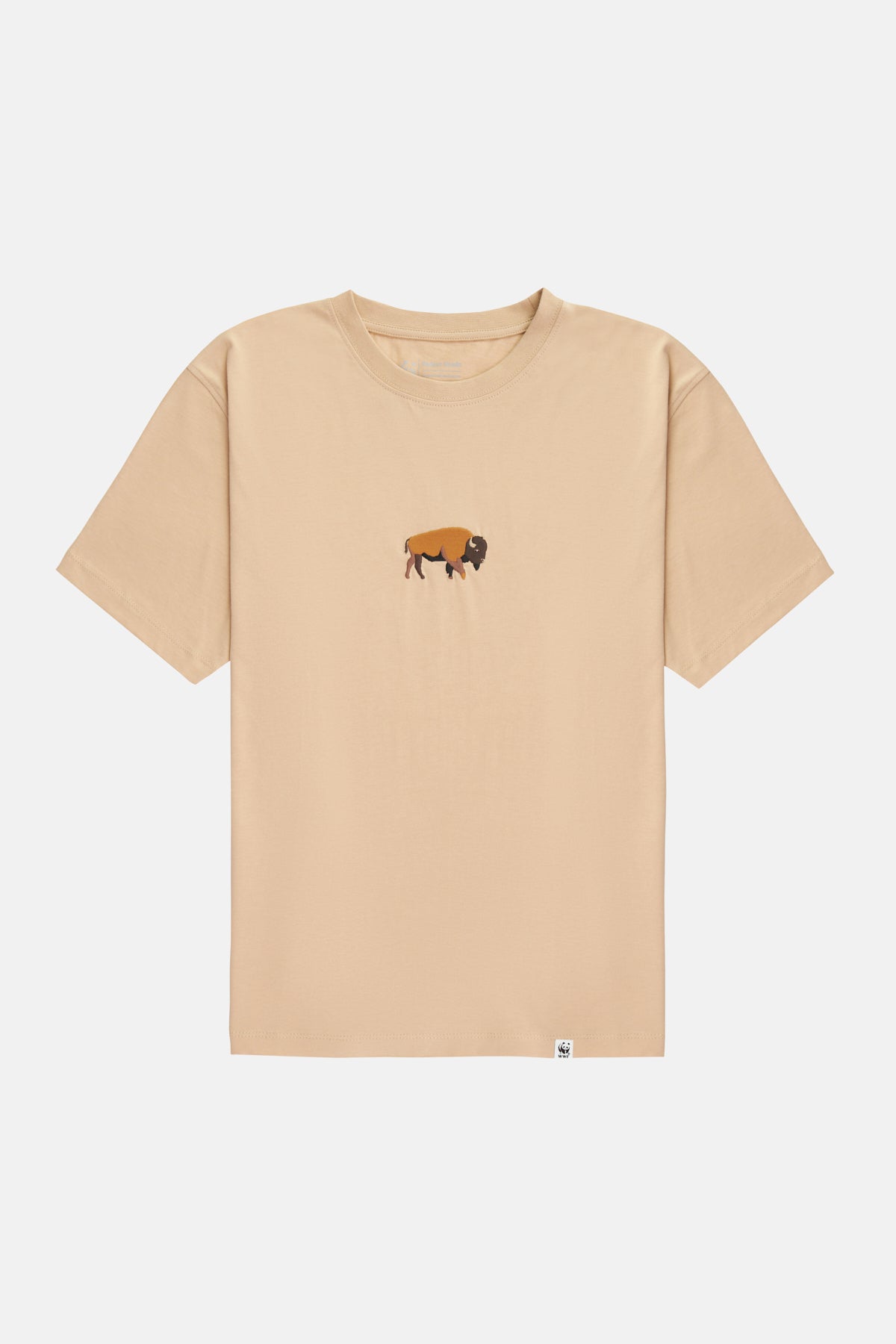 Bison T-shirt - Light Brown