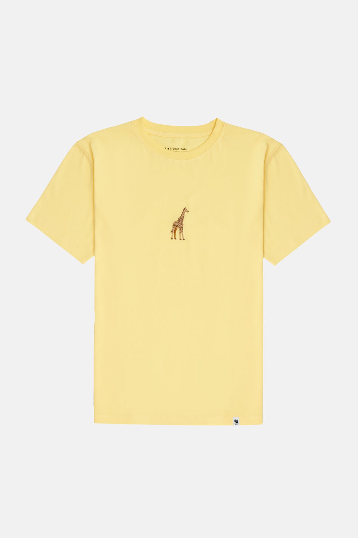 Giraffe T-shirt - Light Yellow