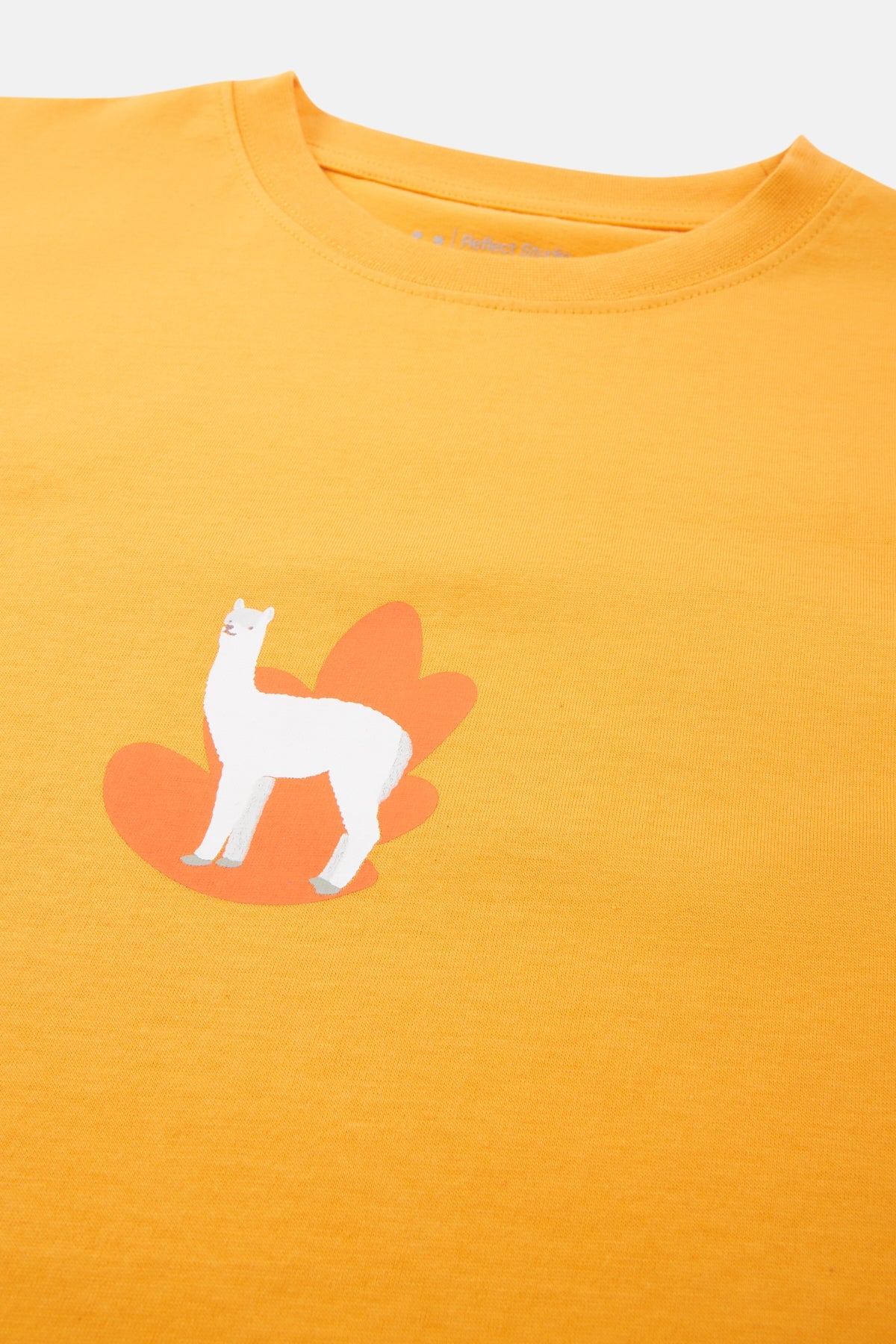 Lama T-shirt - Orange