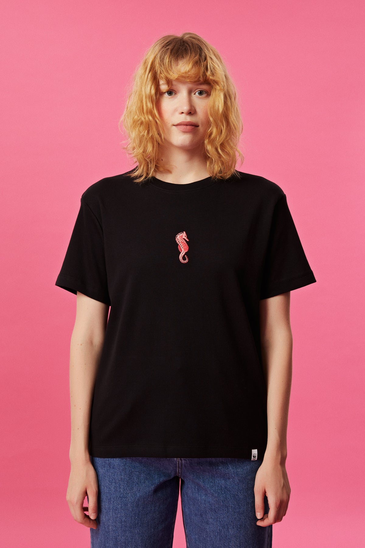 Seahorse T-Shirt - Black