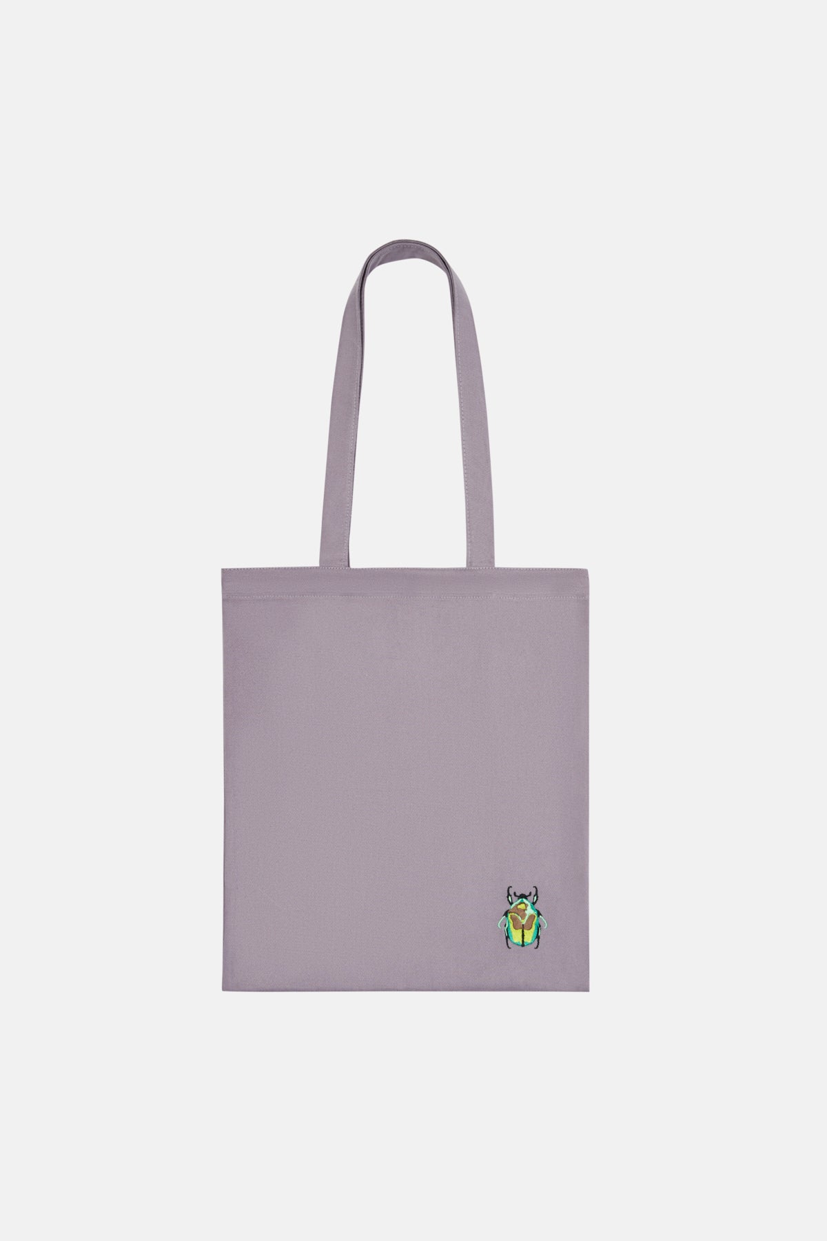 Beetle Tote Bag - Light Gray