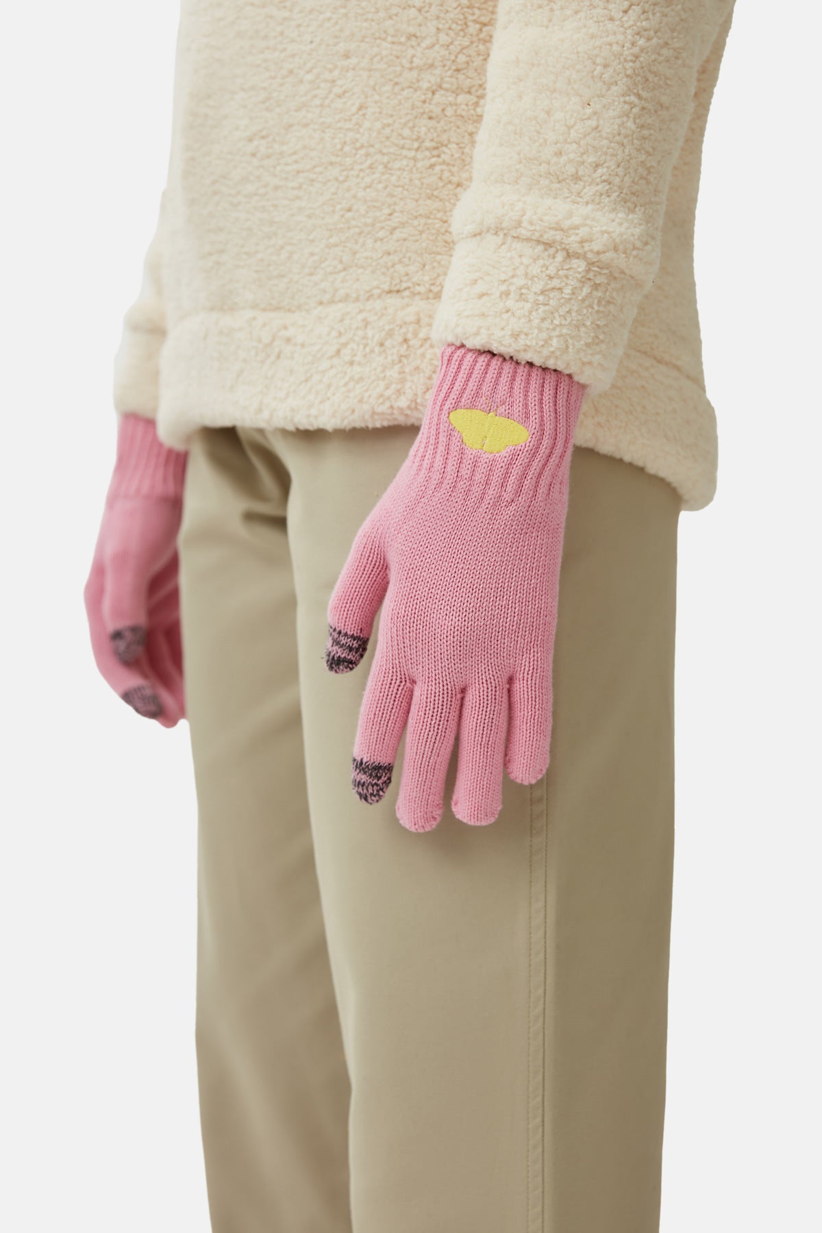 Butterfly Gloves - Pink