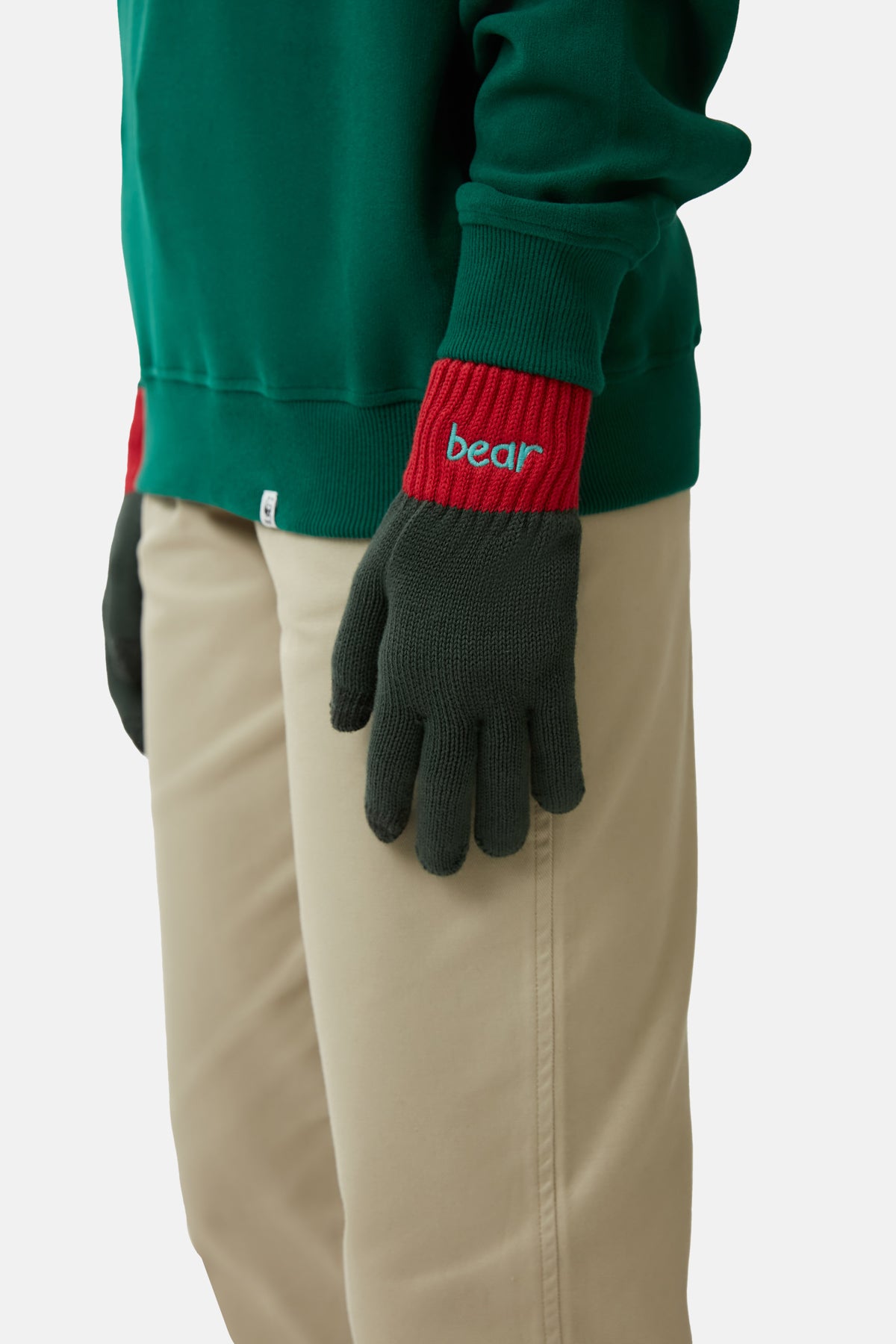 Polar Bear Gloves - Khaki