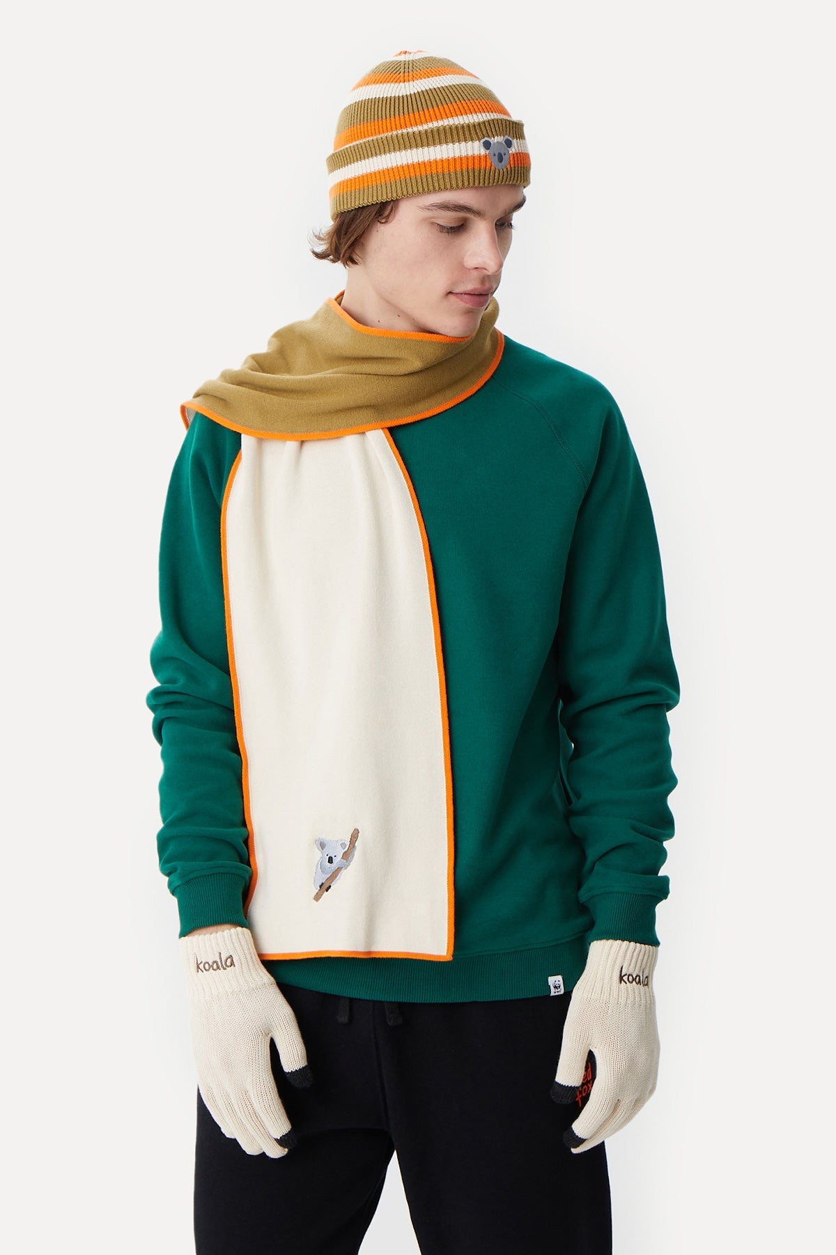 Koala Beanie - Brown