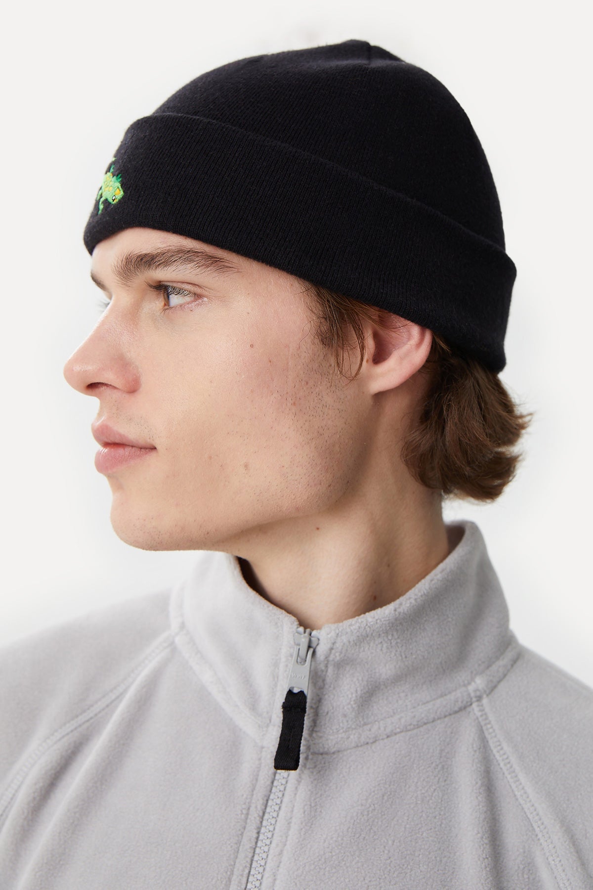 Madagascar Gecko Beanie - Black