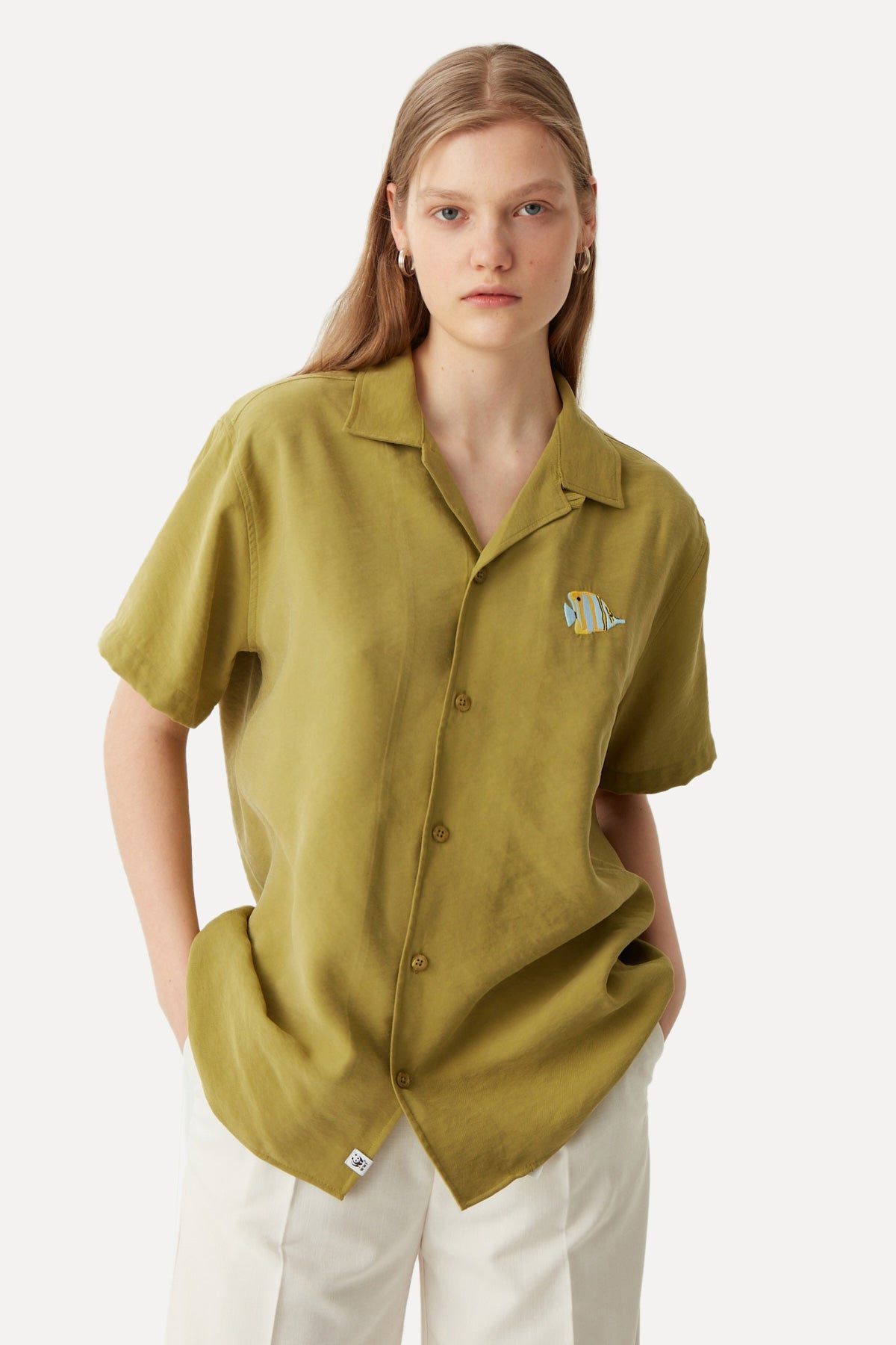 Butterflyfish Short Sleeve (TENCEL™) Shirt - Green
