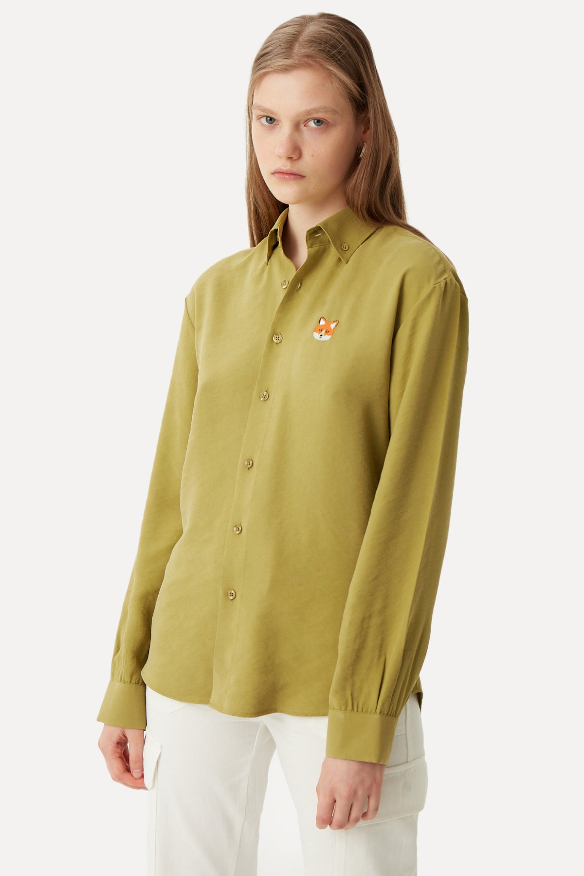 Red Fox Long Sleeve (TENCEL™) Shirt - Green