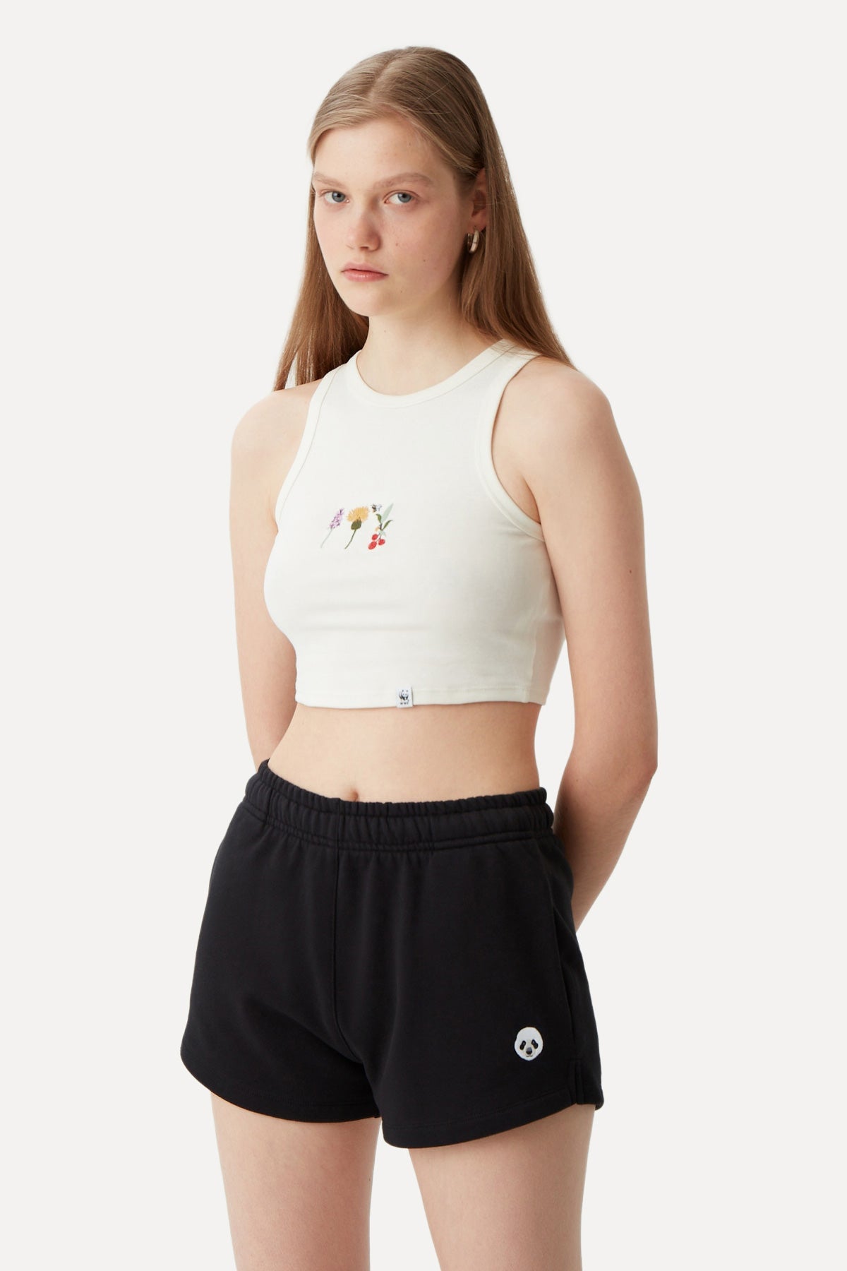 Panda Women's Shorts - Black
