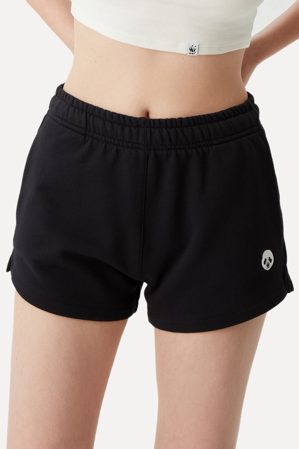 Panda Women's Shorts - Black
