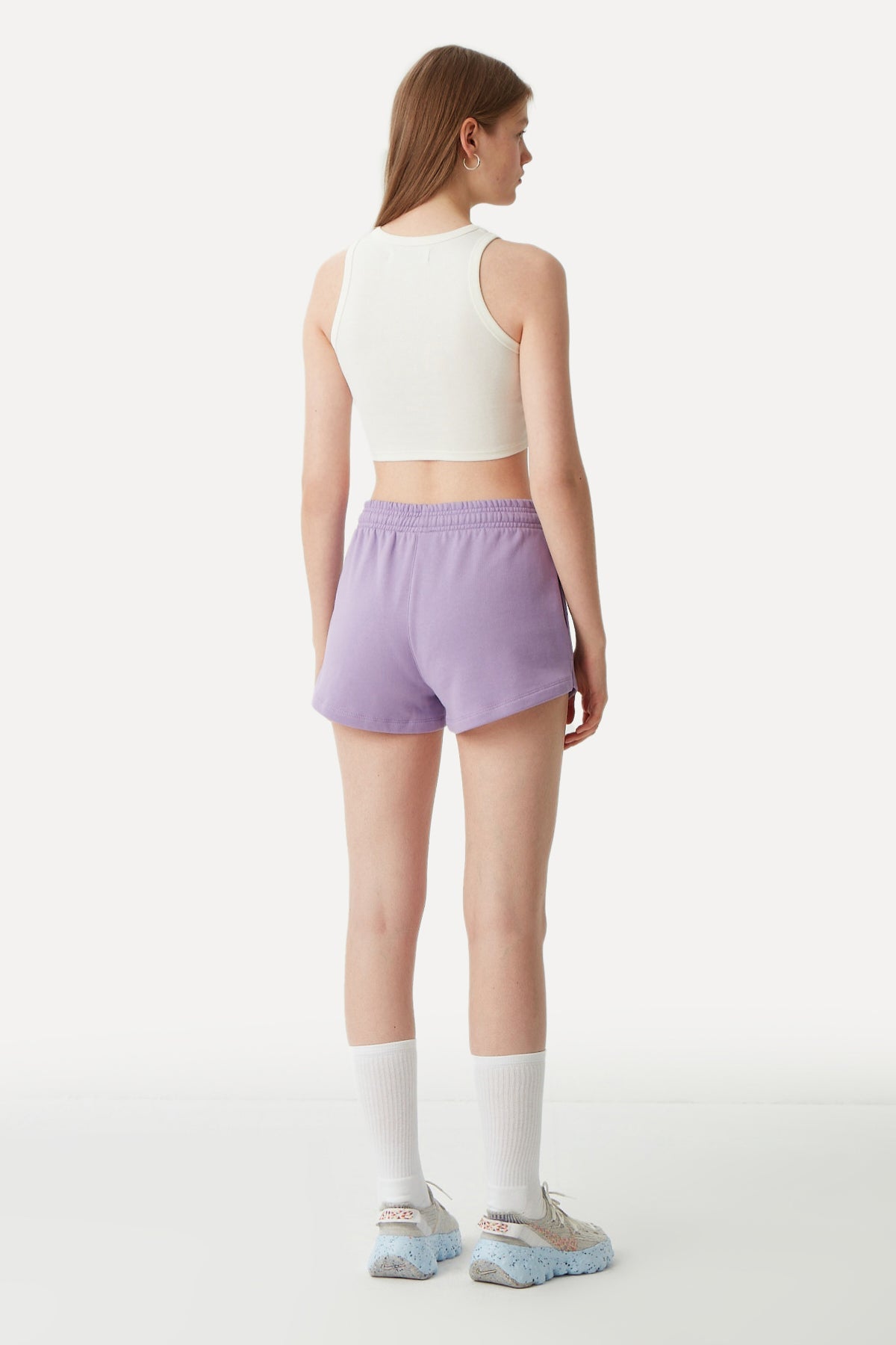 Giant Panda Women's Shorts - Lilac