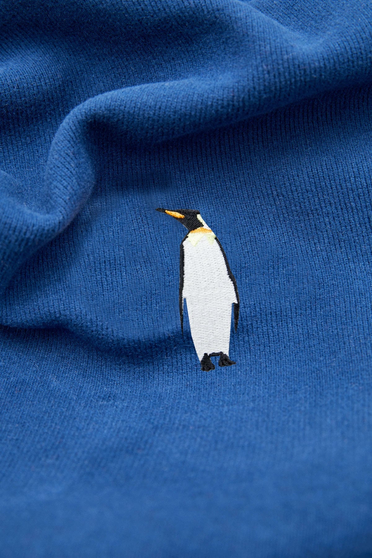 Emperor Penguin Hoodie - Indigo Blue