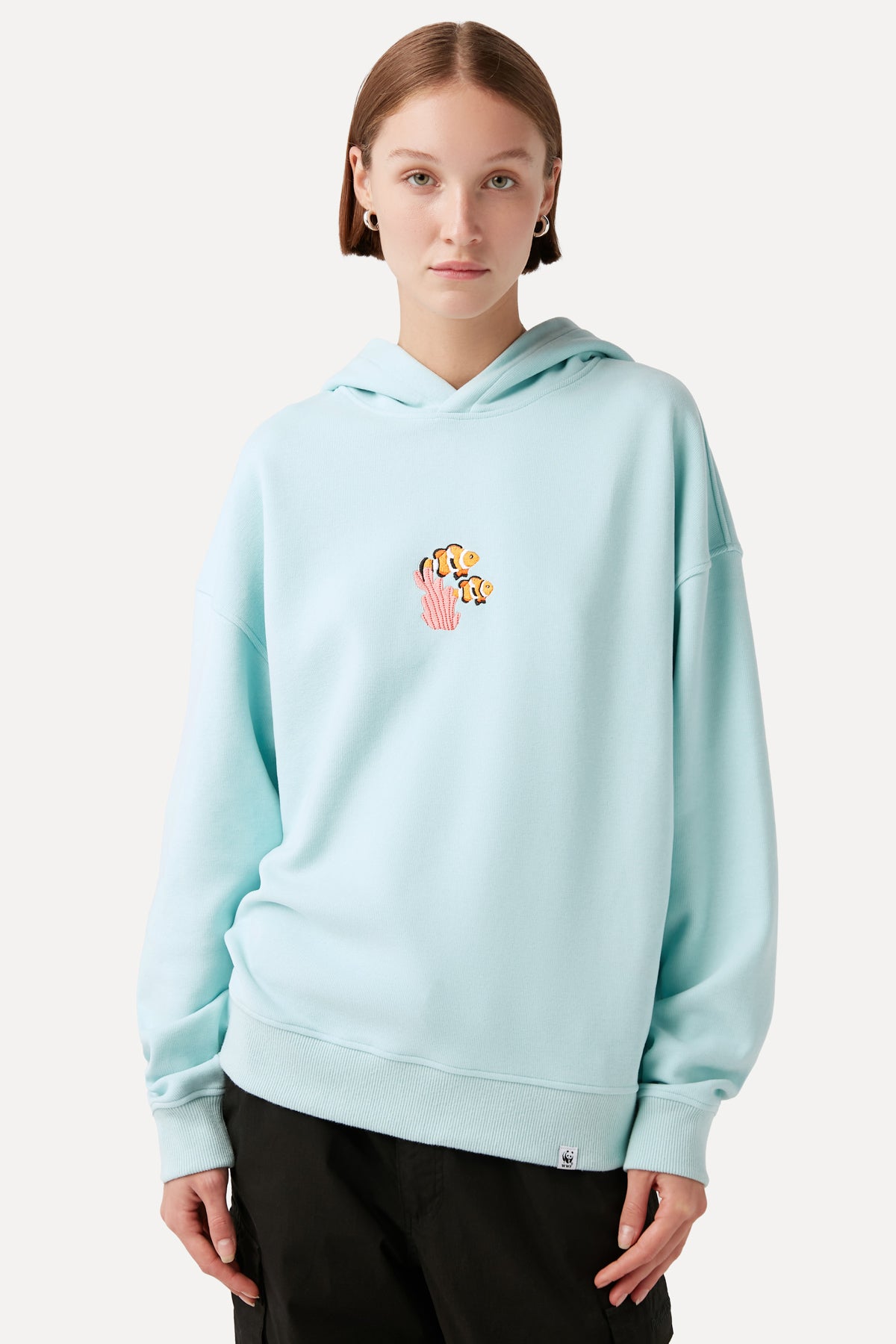 Clownfish Hoodie - Mint Blue