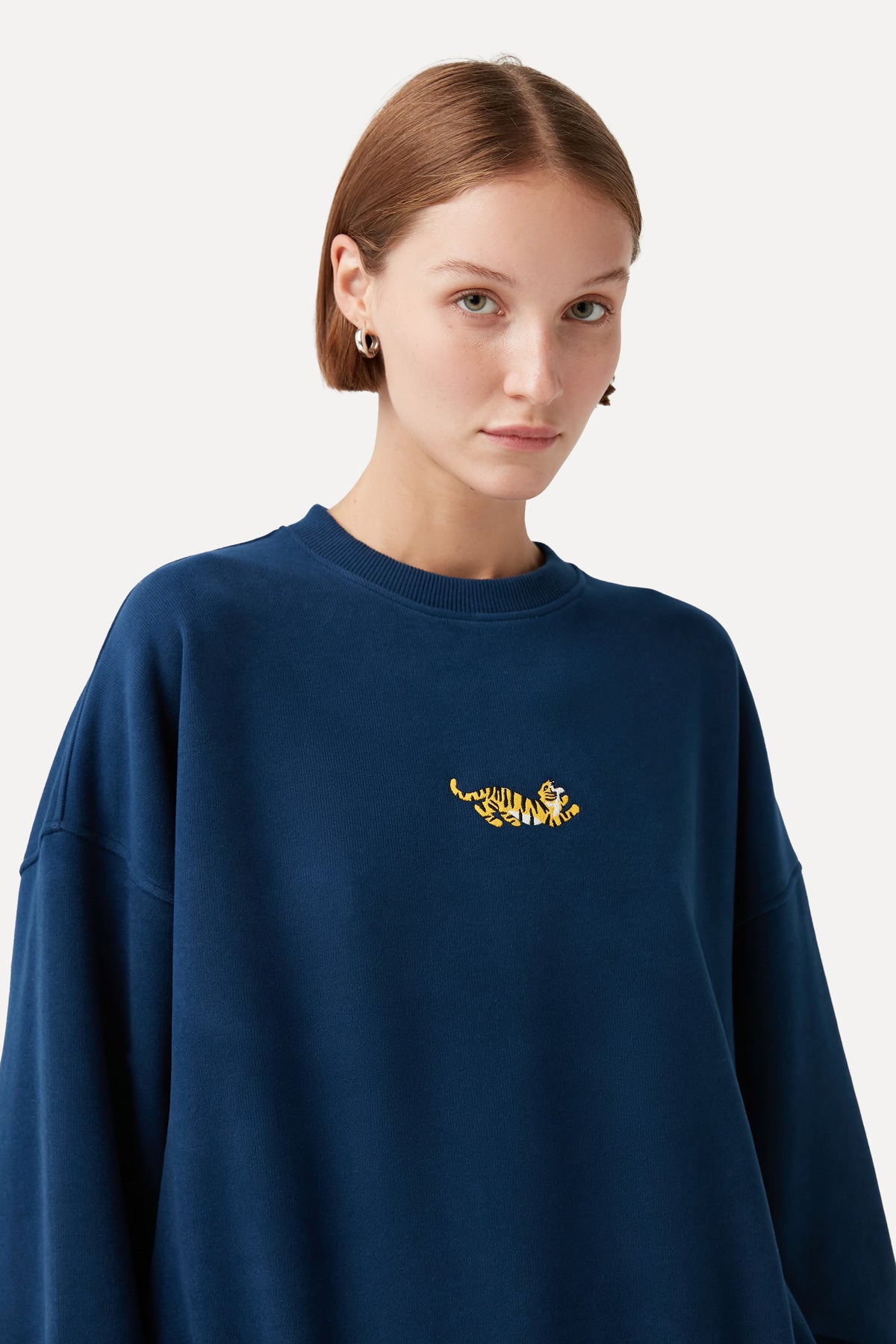 Tiger Sweatshirt - Navy