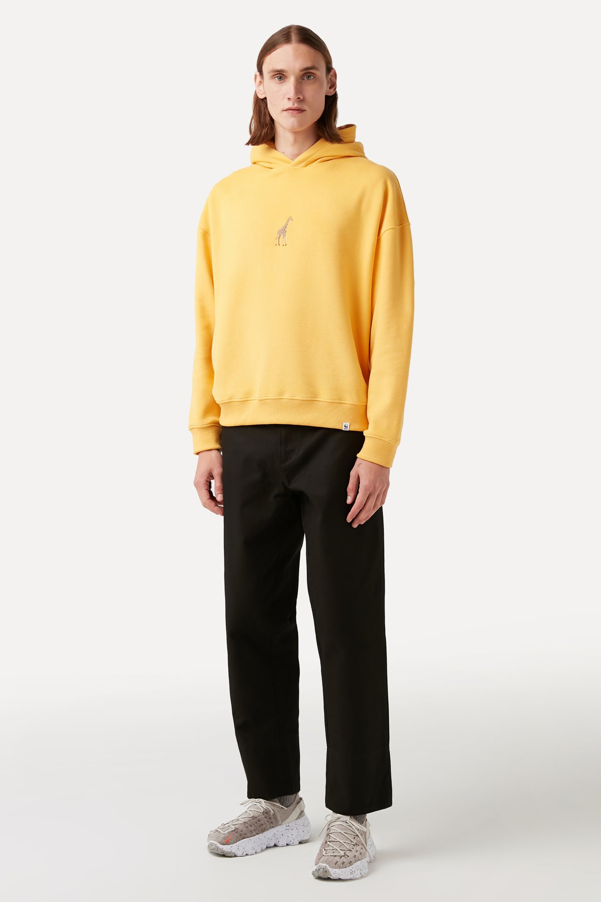 Giraffe Hoodie - Yellow