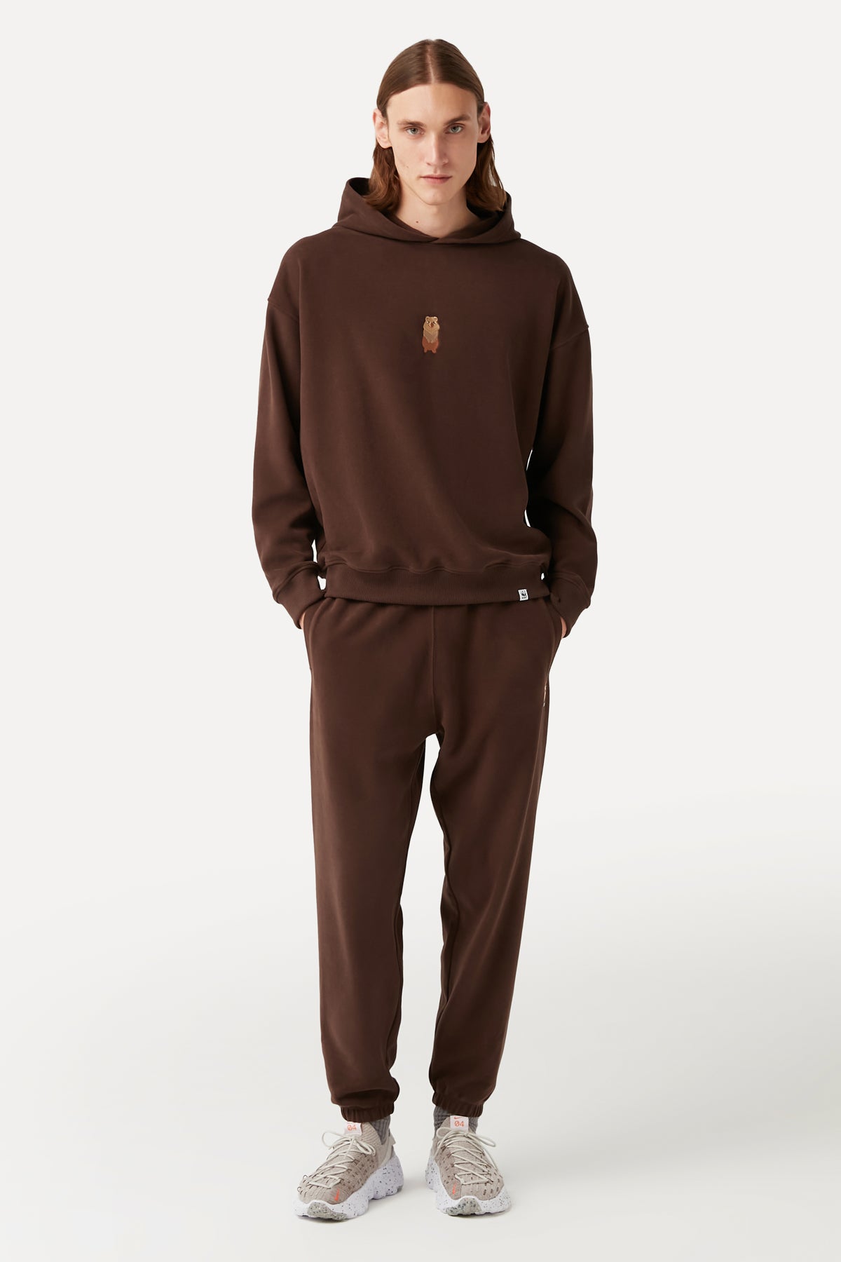 Quokka Hoodie - Brown